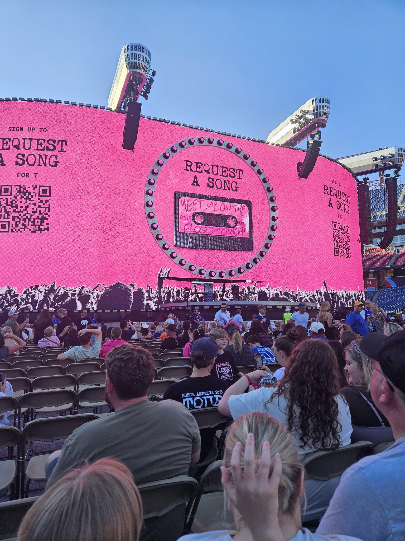 Real Fan View taken from Field B at Nissan Stadium by Marissa M