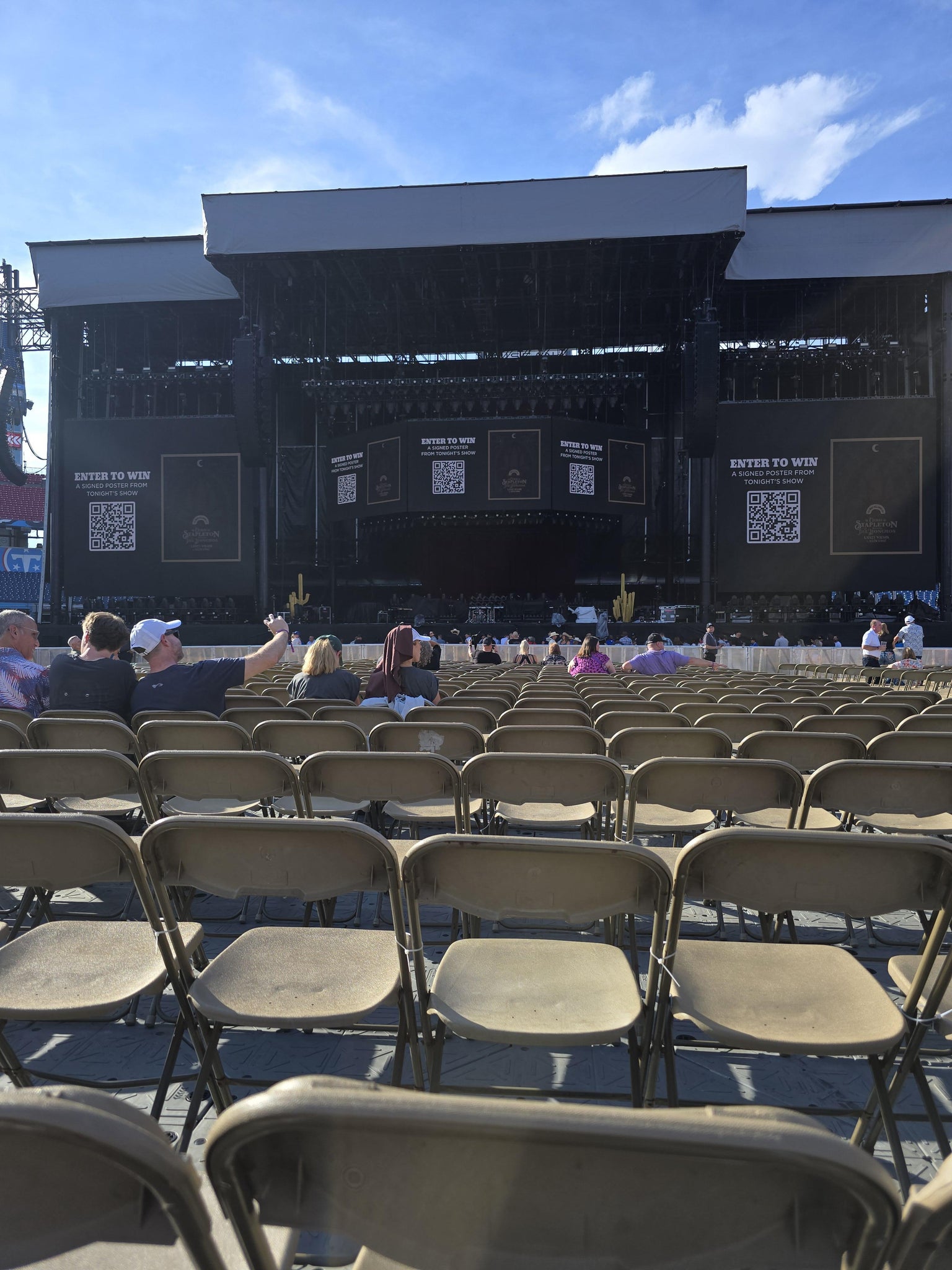 Real Fan View taken from Field C at Nissan Stadium by Scott H