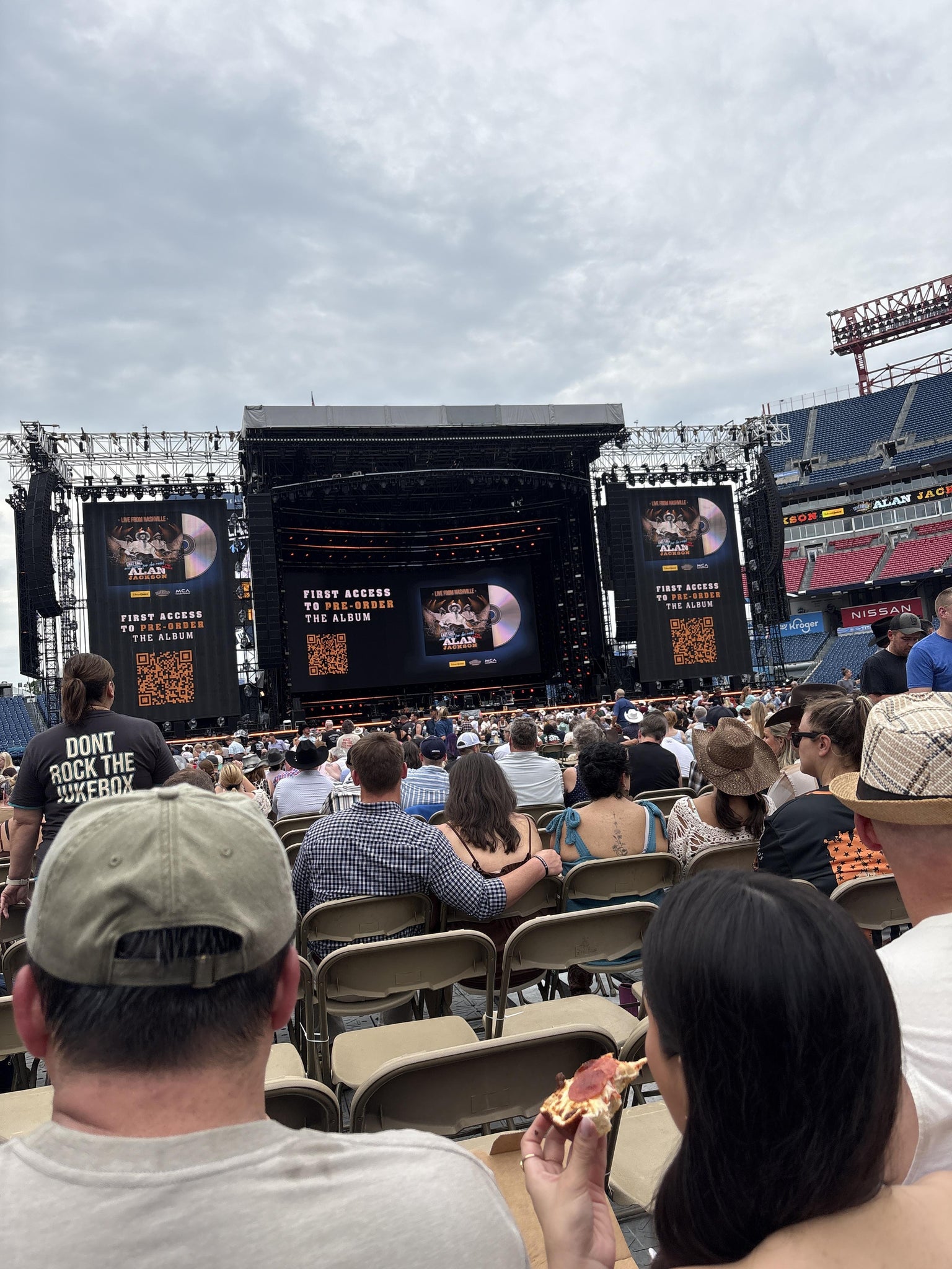Real Fan View taken from Field C at Nissan Stadium by Kaleb M