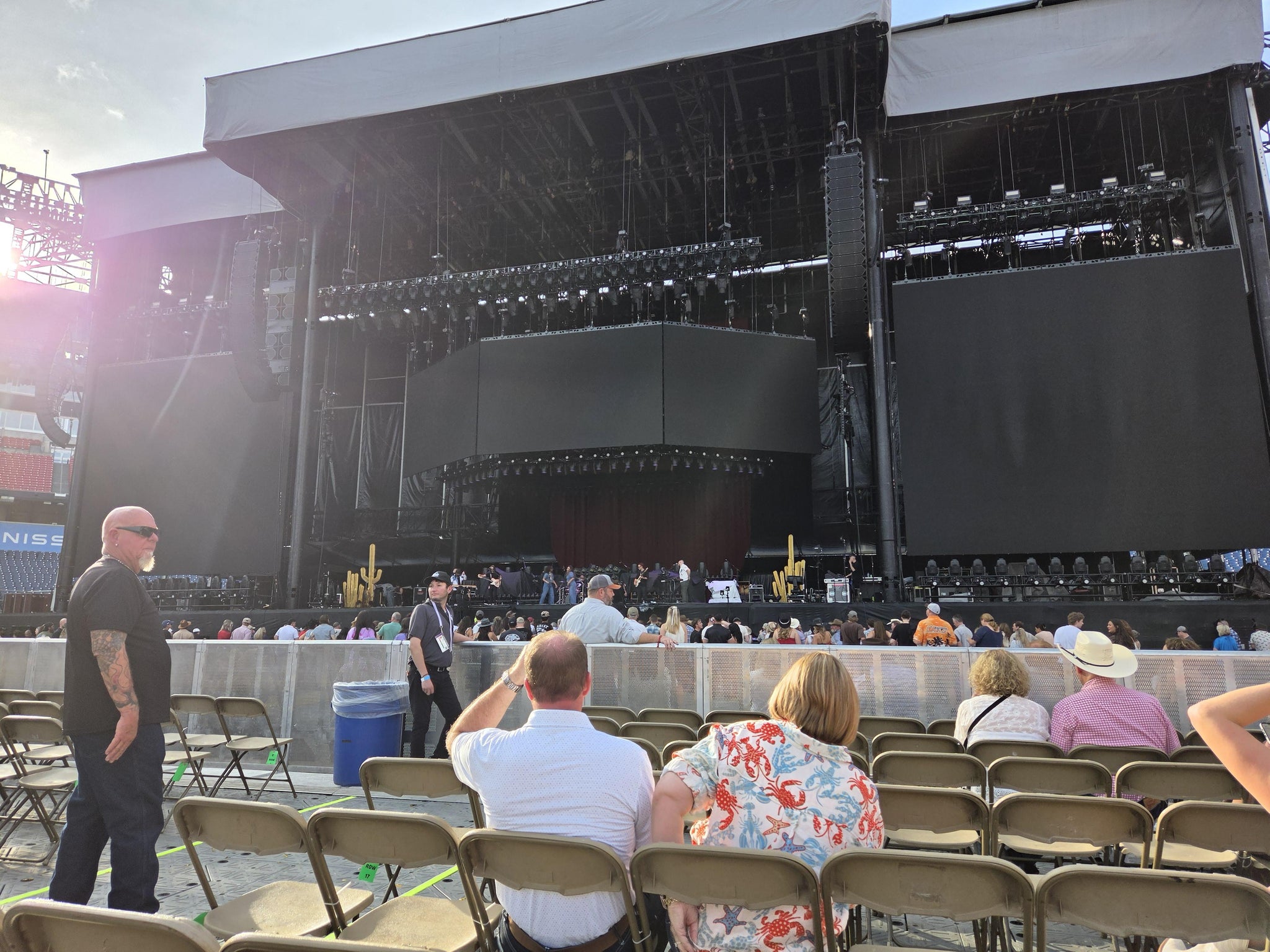 Real Fan View taken from Field D at Nissan Stadium by Randy G