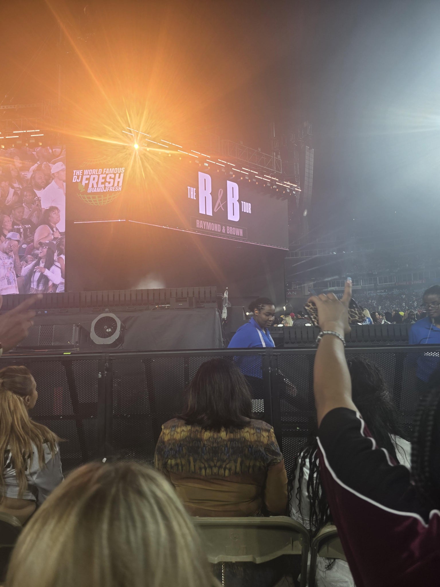 Real Fan View taken from Field D at Nissan Stadium by Jessica L