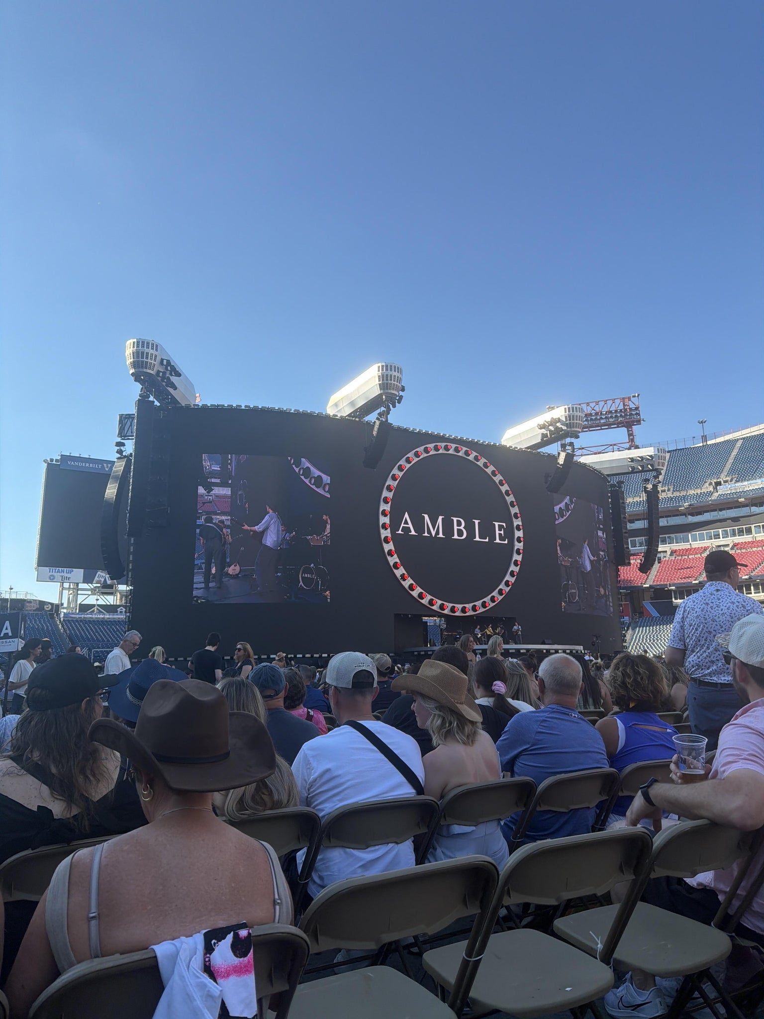 Real Fan View taken from Field F at Nissan Stadium by Taylor D