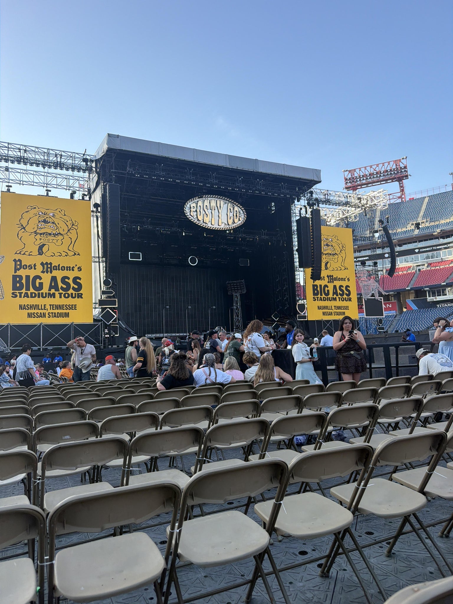 Real Fan View taken from Field H at Nissan Stadium by Seth C