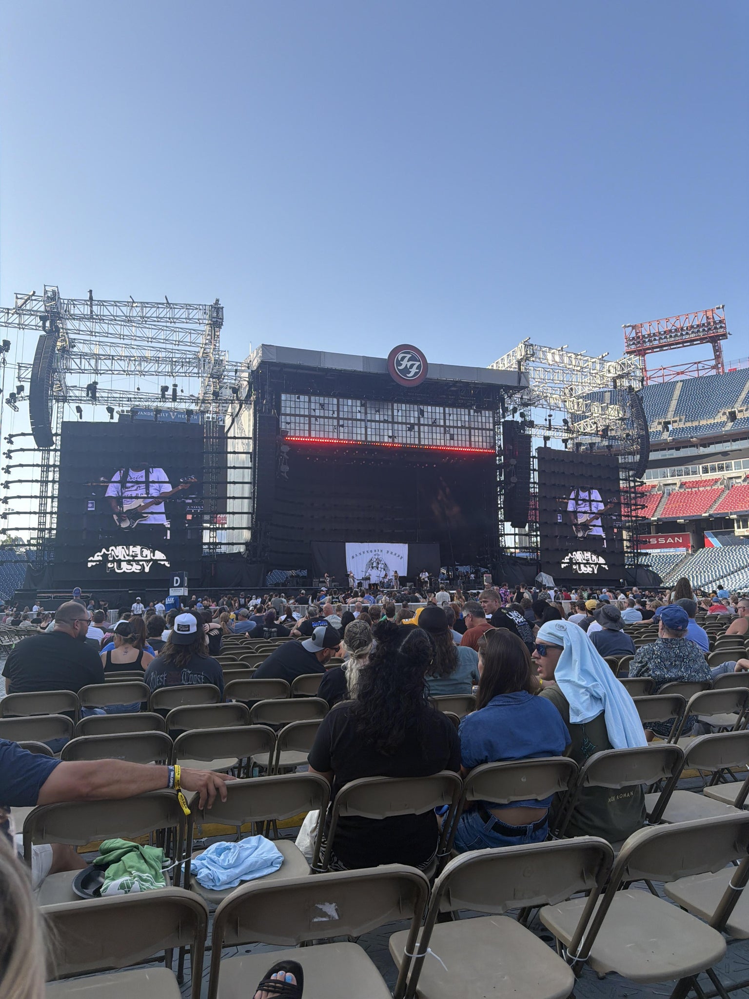 Real Fan View taken from Field H at Nissan Stadium by Elizabeth L