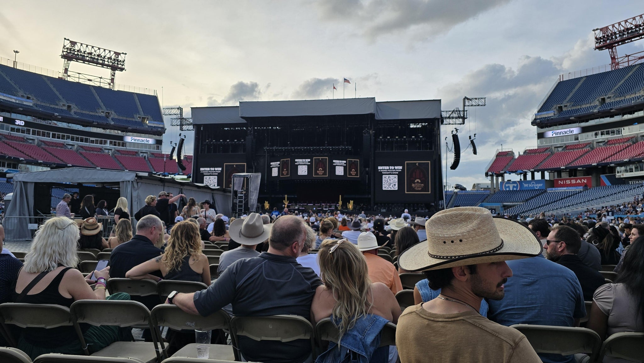 Real Fan View taken from Field J at Nissan Stadium by Heather S