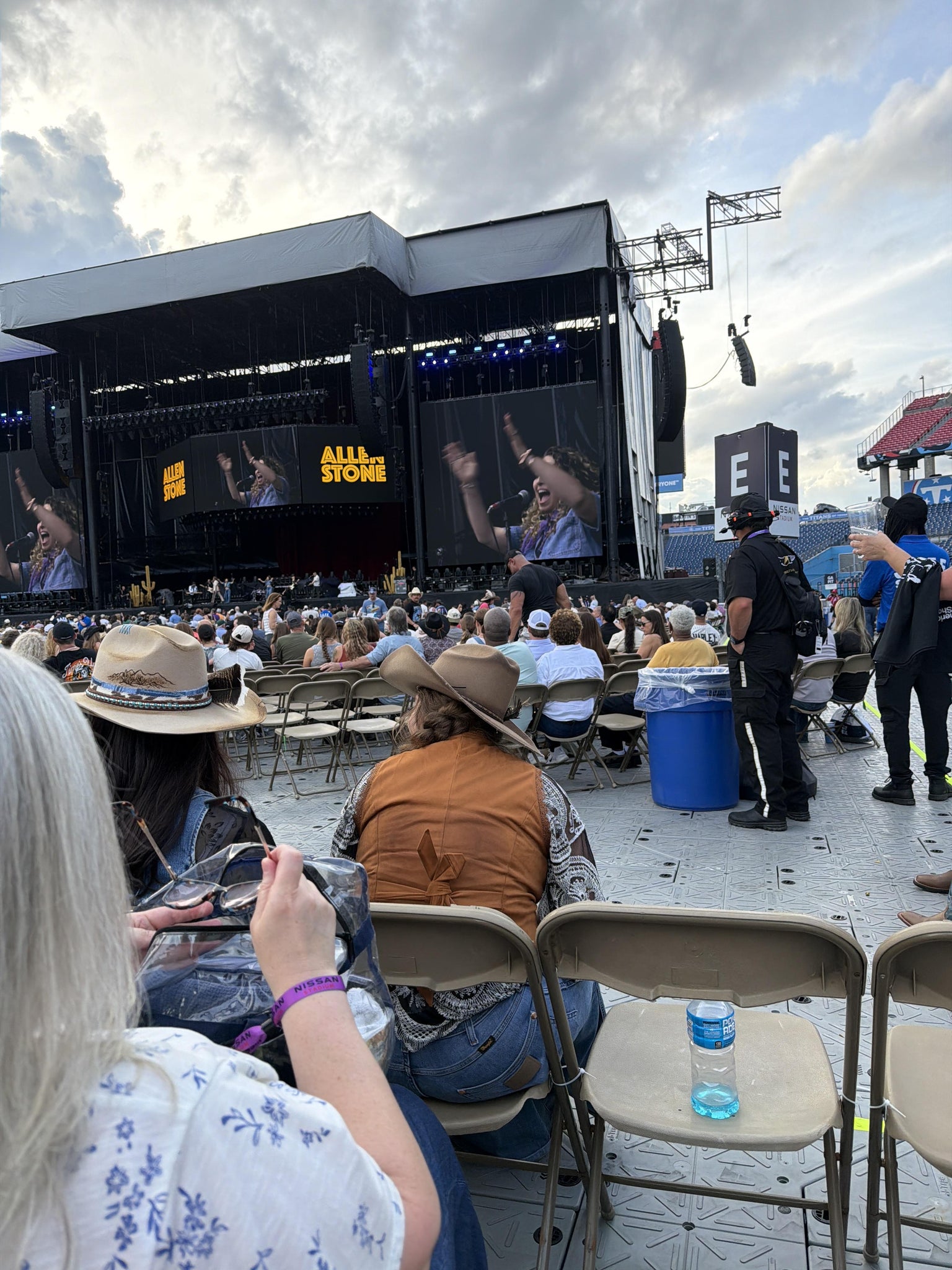 Real Fan View taken from Field K at Nissan Stadium by Tara Z