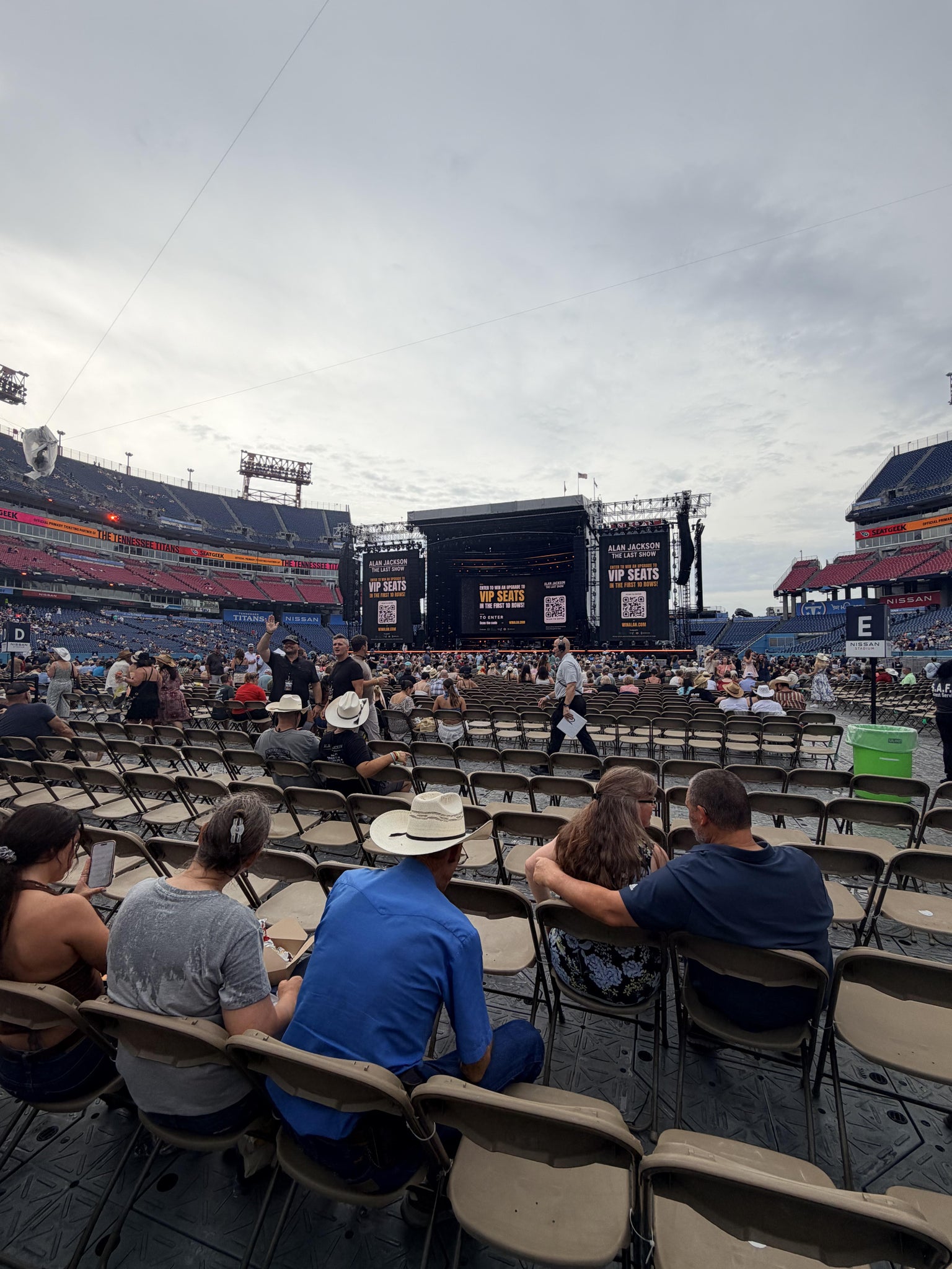 Real Fan View taken from Field L at Nissan Stadium by Catherine C