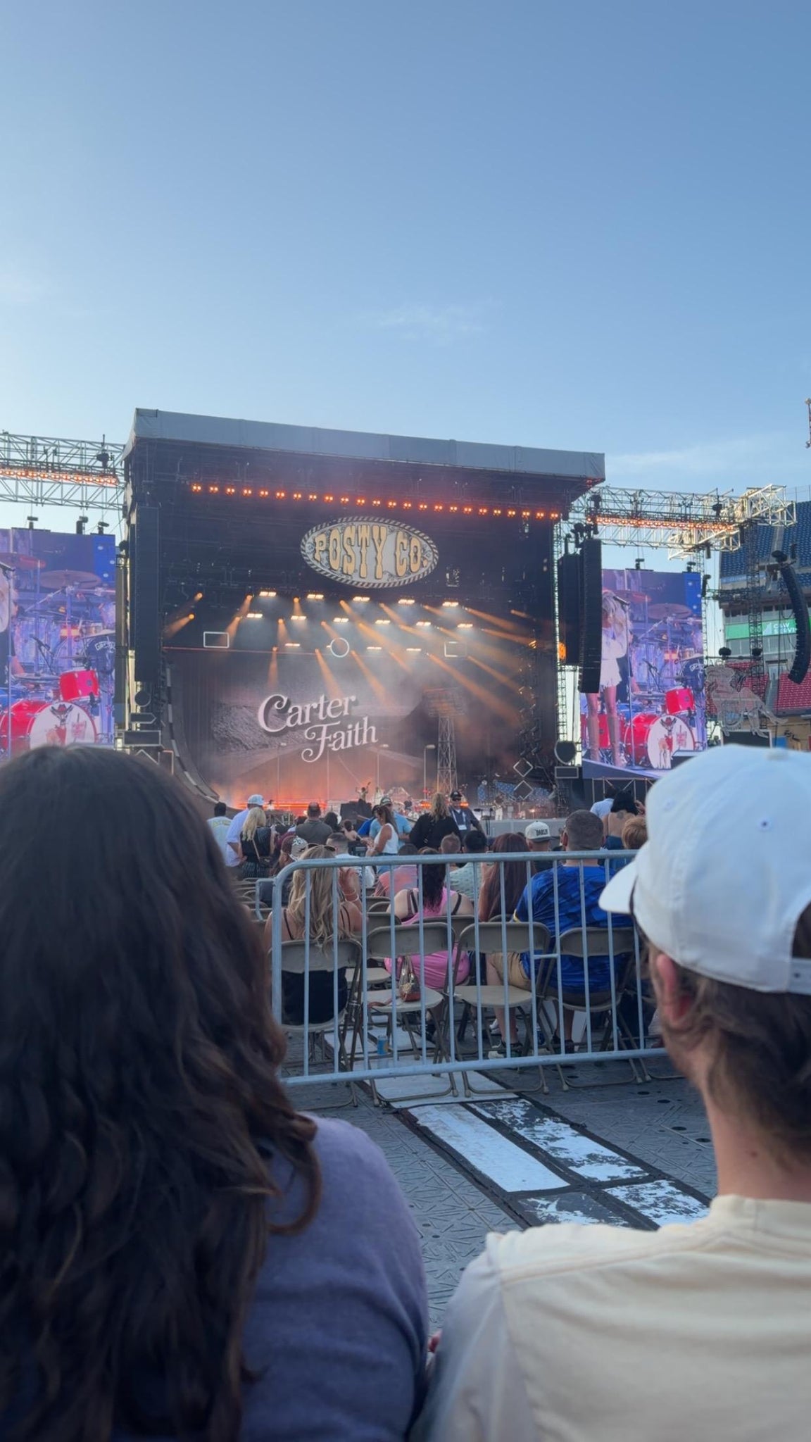Real Fan View taken from Field N at Nissan Stadium by Sally J