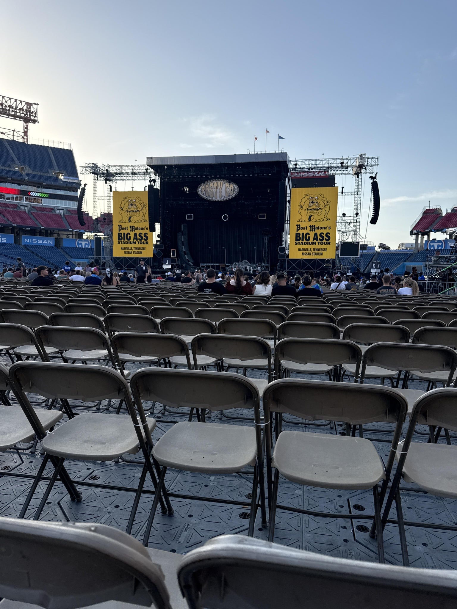 Real Fan View taken from Field Q at Nissan Stadium by Nathaniel H