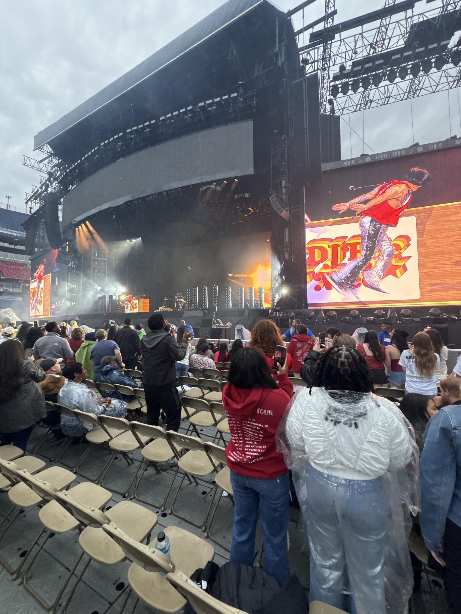 Real Fan View taken from Floor B at Nissan Stadium by Anonymous User
