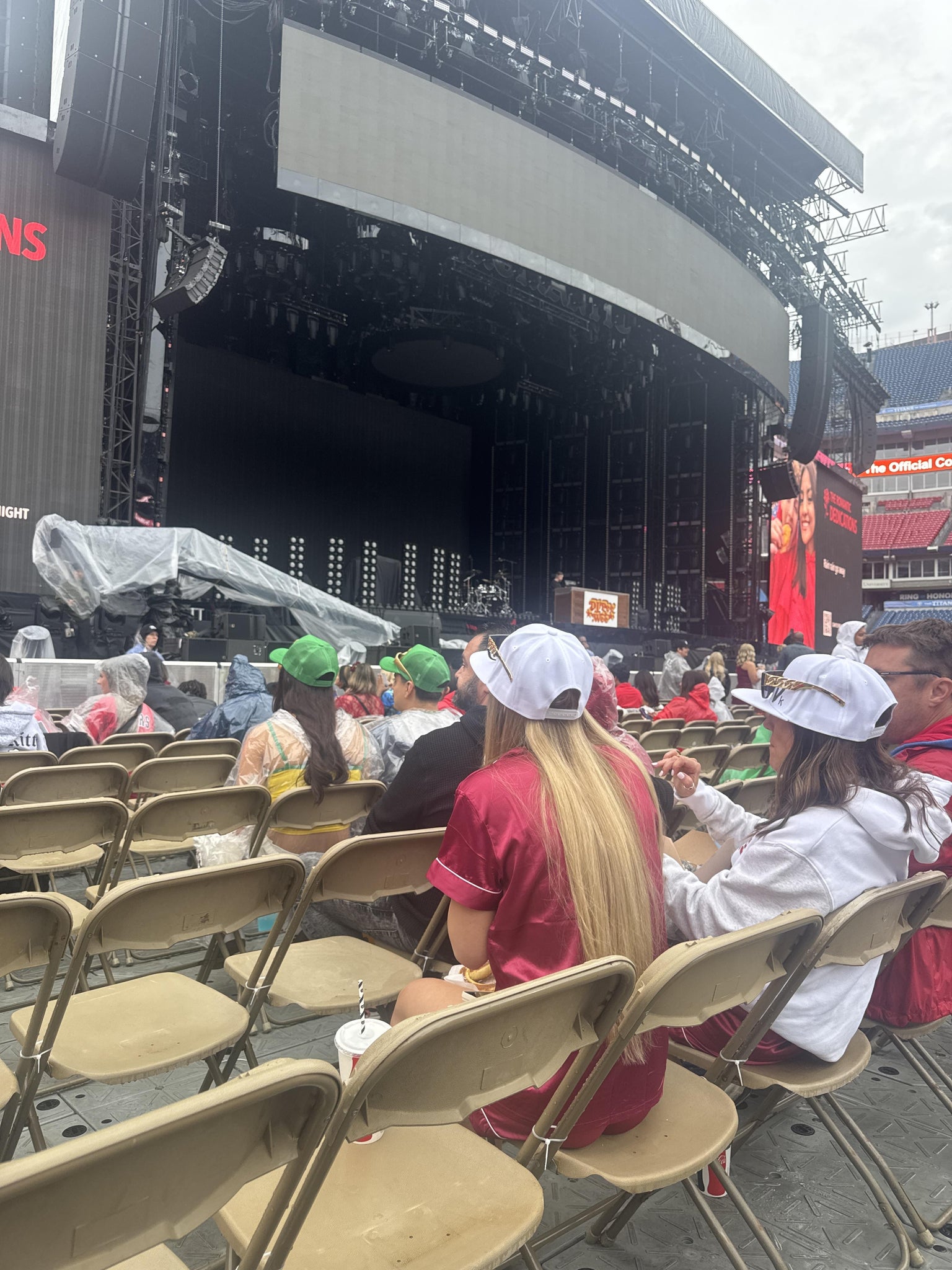 Real Fan View taken from Floor D at Nissan Stadium by Kristen C