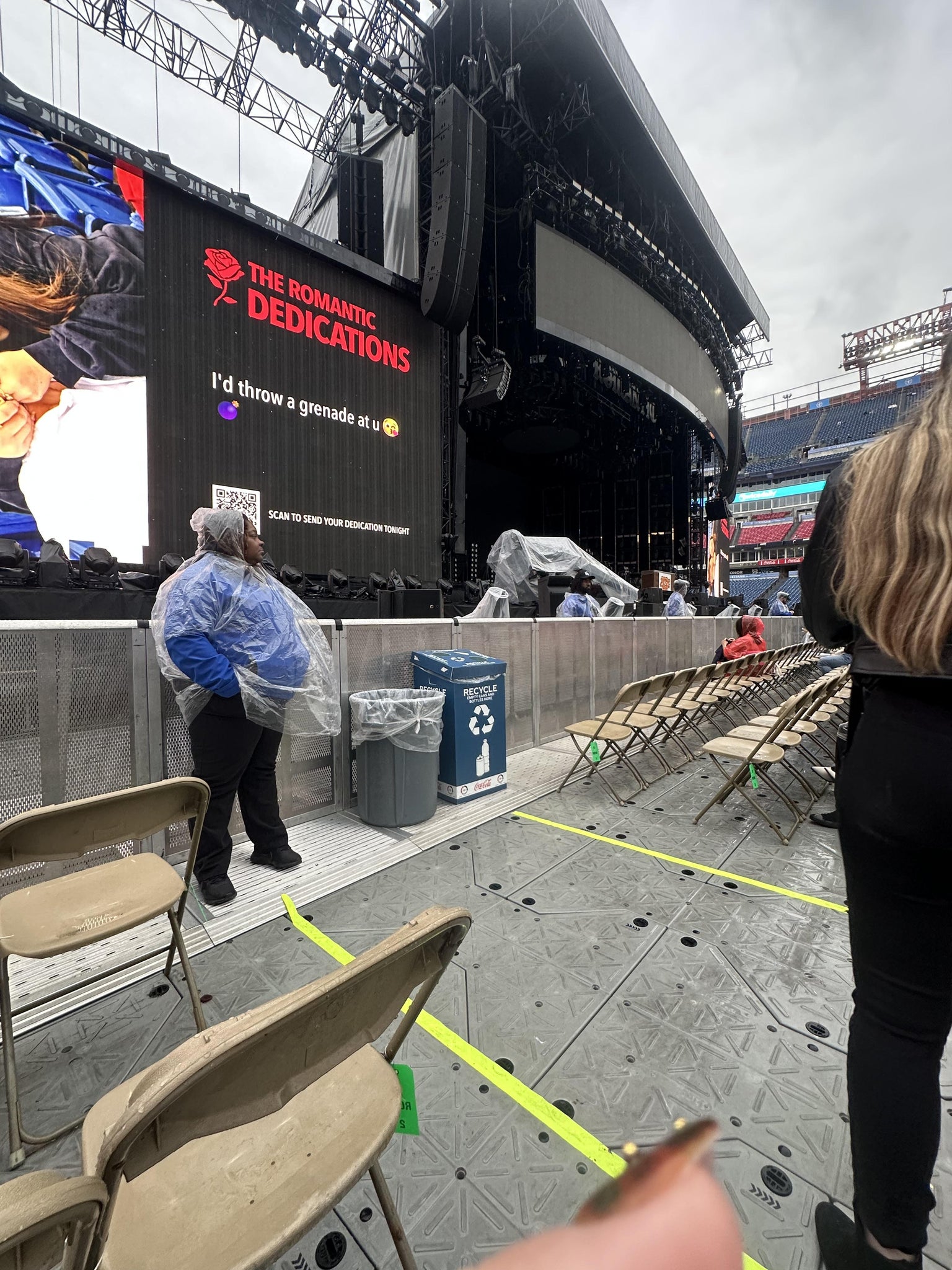 Real Fan View taken from Floor E at Nissan Stadium by Albani W