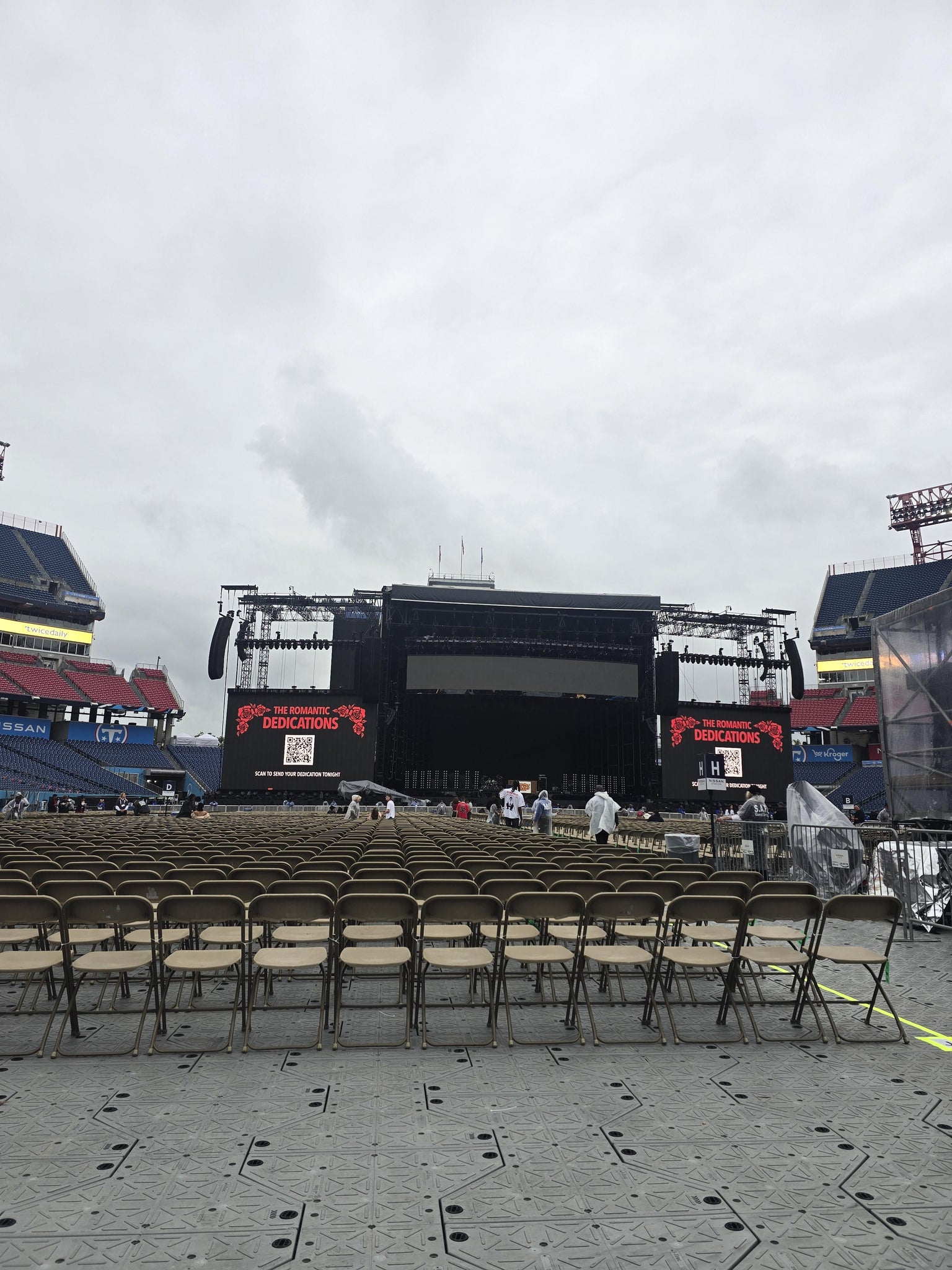 Real Fan View taken from Floor P at Nissan Stadium by Merari V