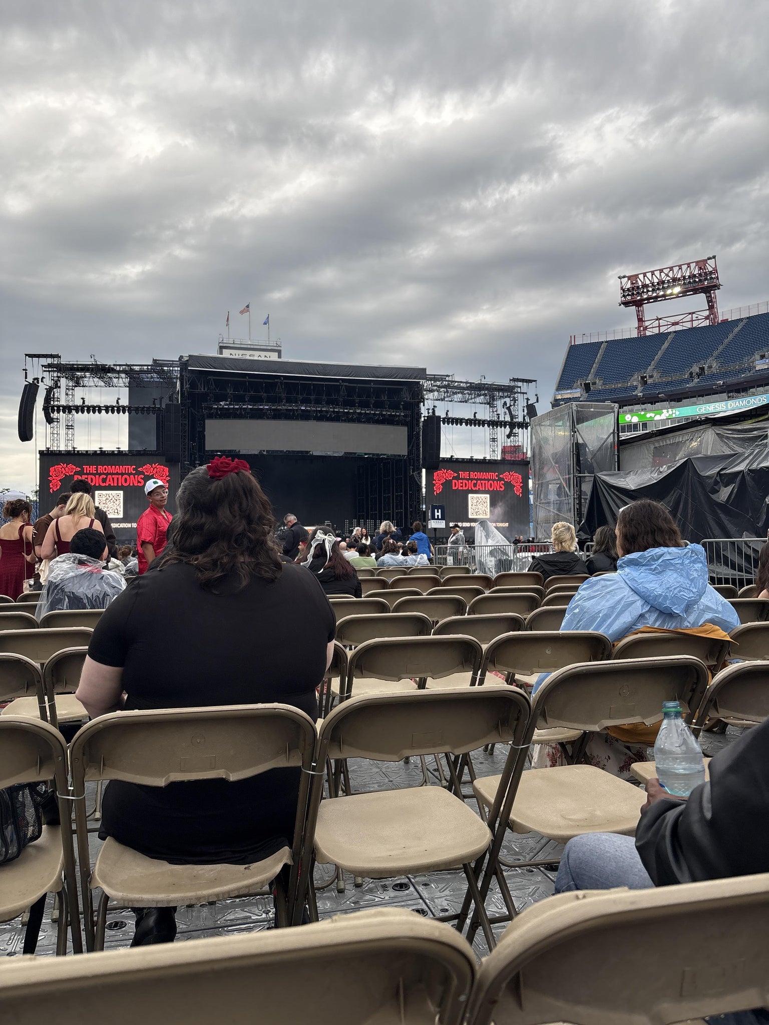 Real Fan View taken from Floor P at Nissan Stadium by Mikayla S