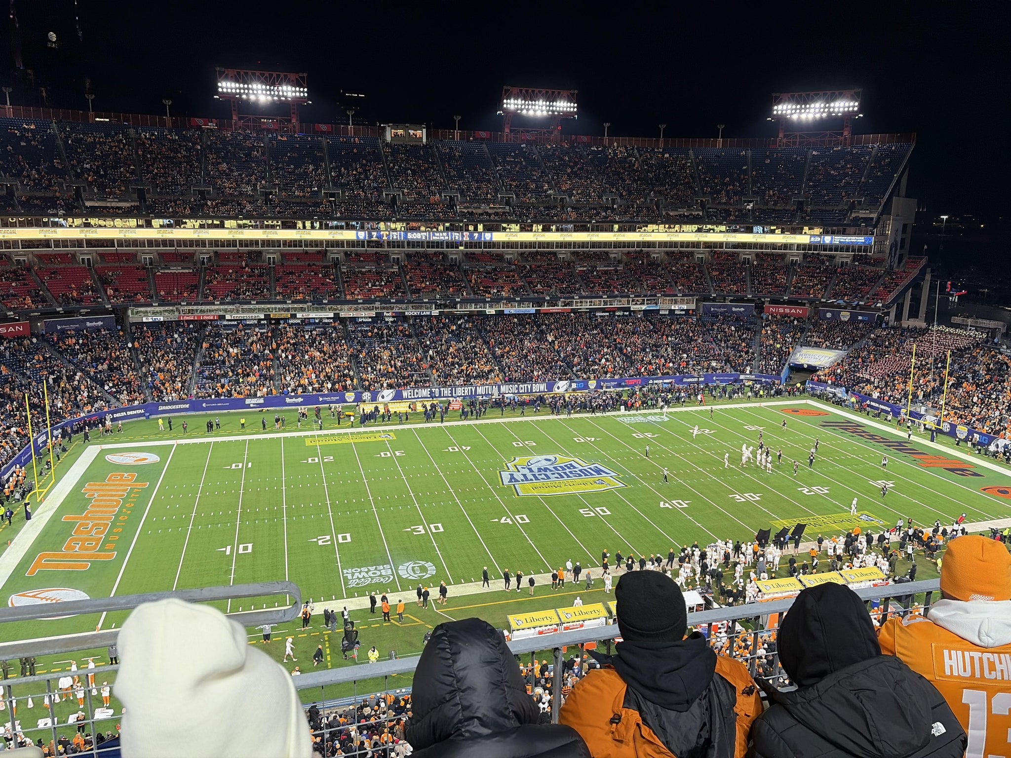 Real Fan View taken from Loge 314 at Nissan Stadium by Kyle T