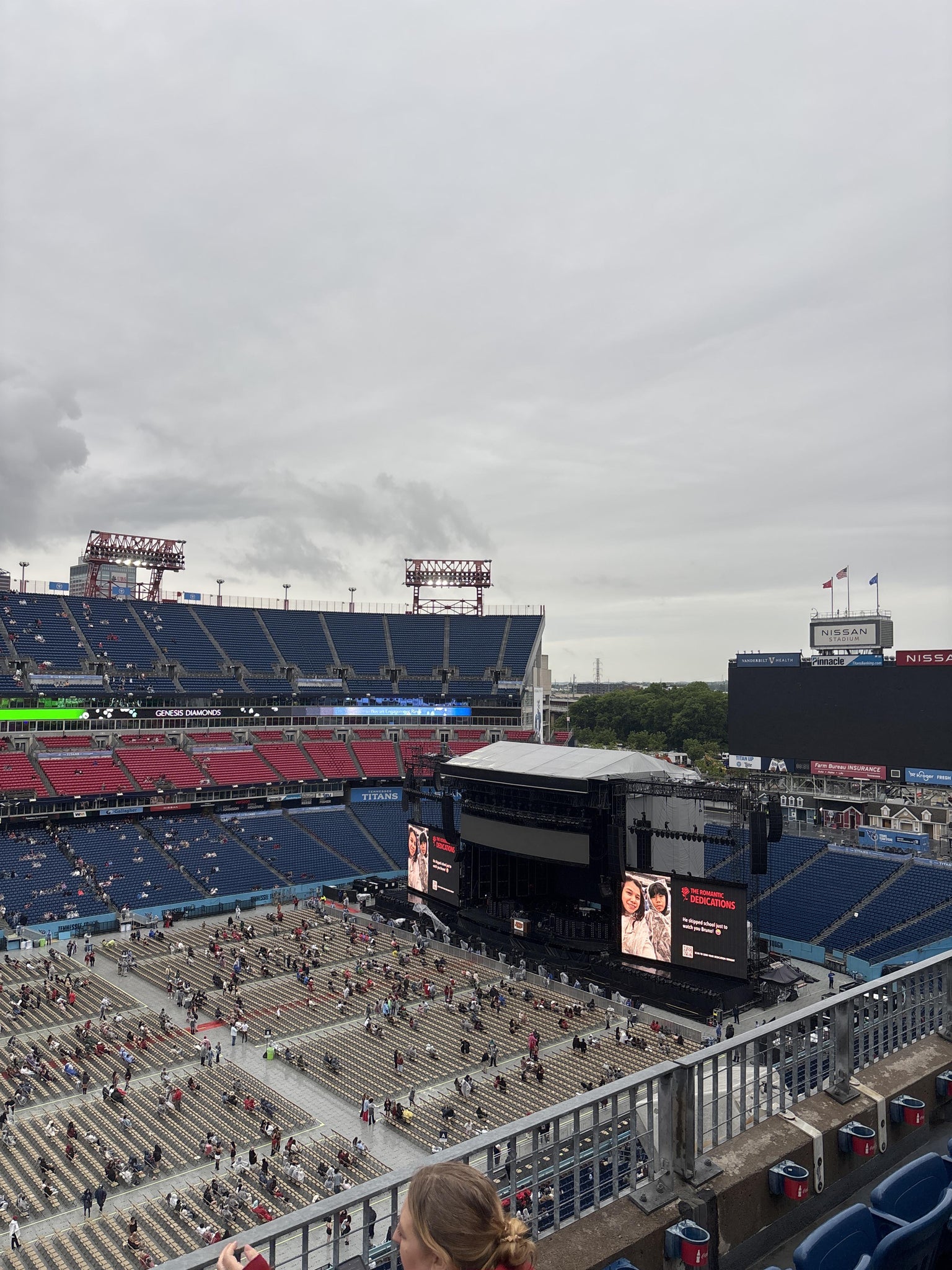 Real Fan View taken from Loge 315 at Nissan Stadium by Makia H