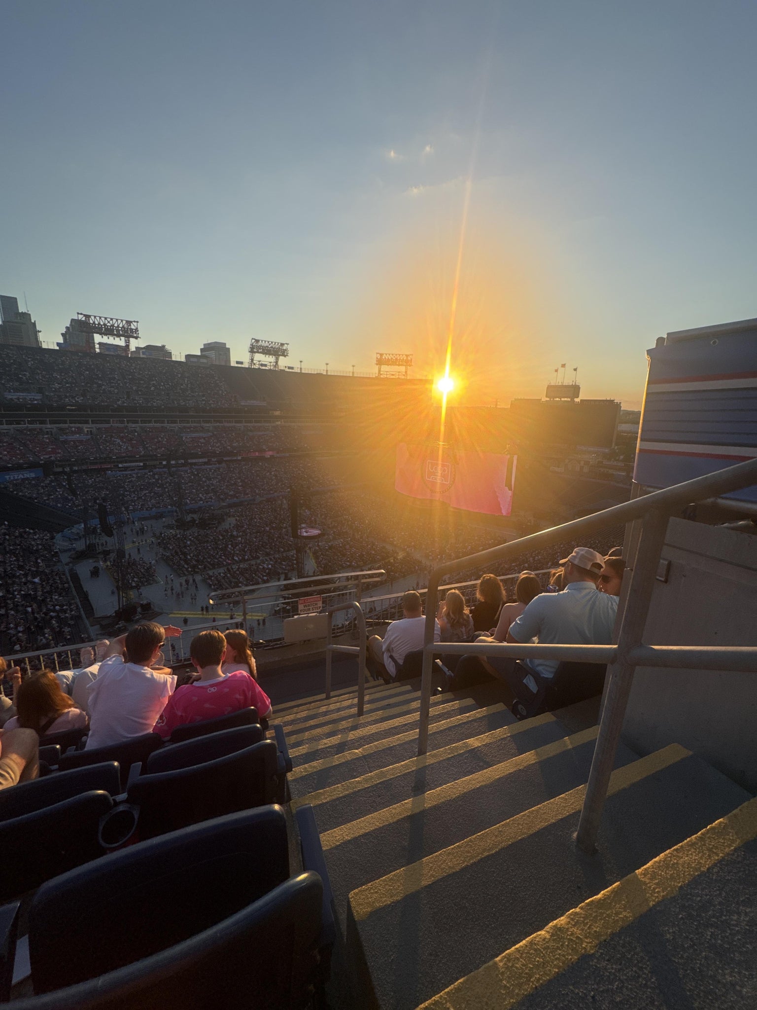 Real Fan View taken from Loge 318 at Nissan Stadium by Amanda F