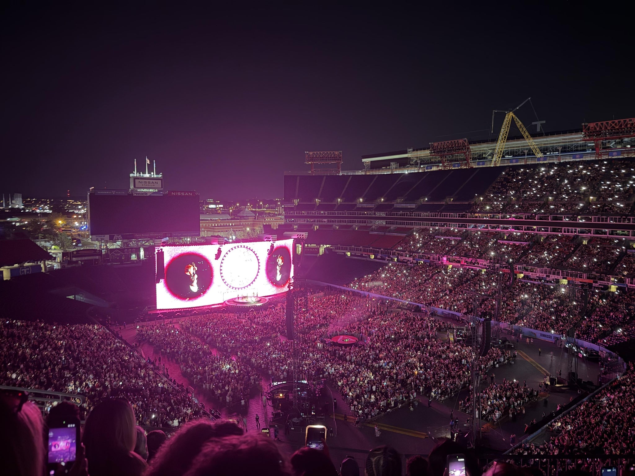 Real Fan View taken from Loge 327 at Nissan Stadium by Ranadheer T
