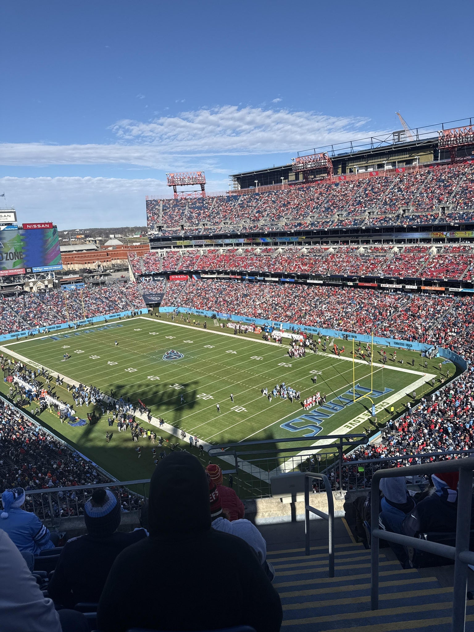 Real Fan View taken from Loge 327 at Nissan Stadium by Sonya P