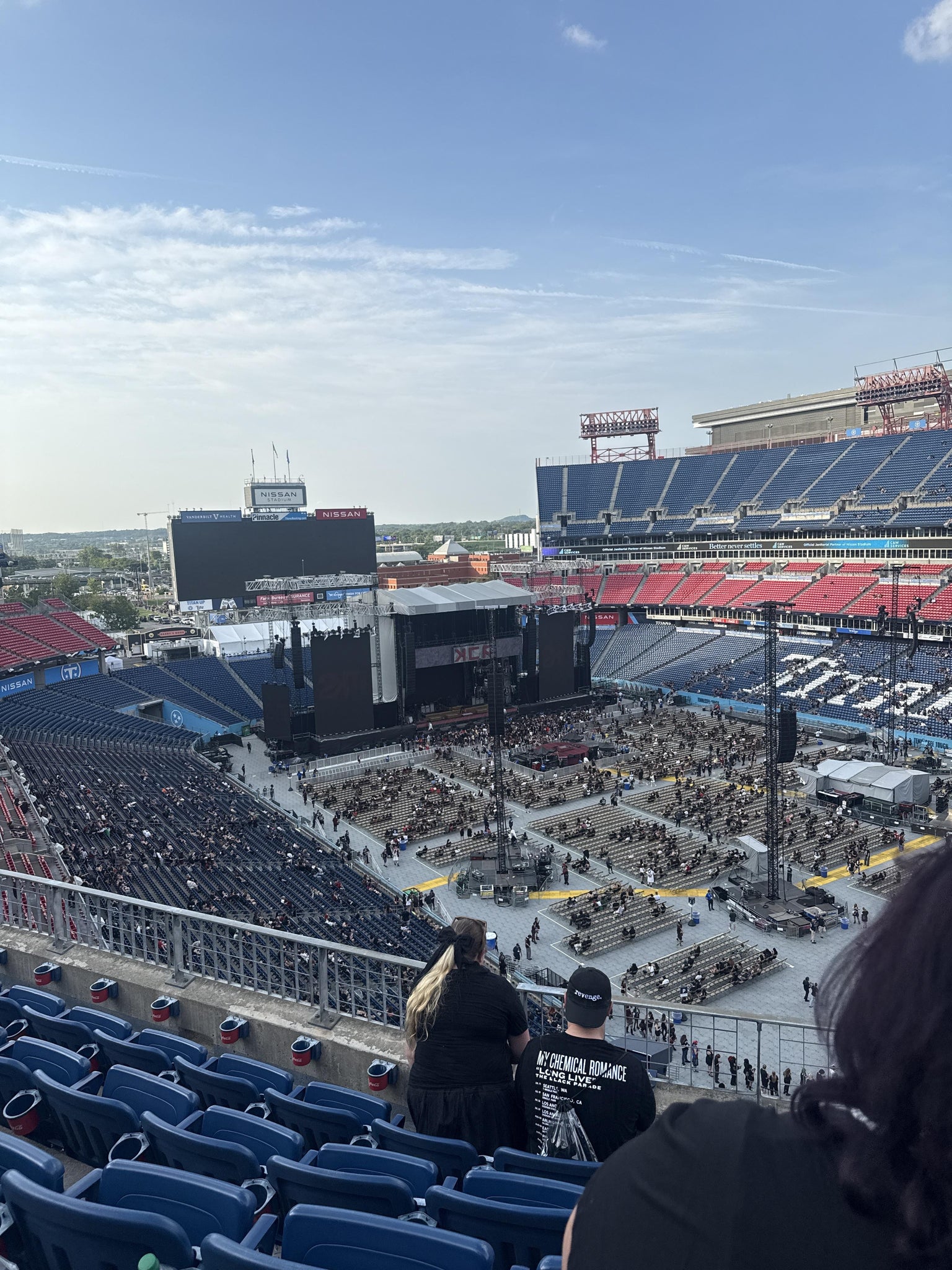 Real Fan View taken from Loge 328 at Nissan Stadium by Ramona A