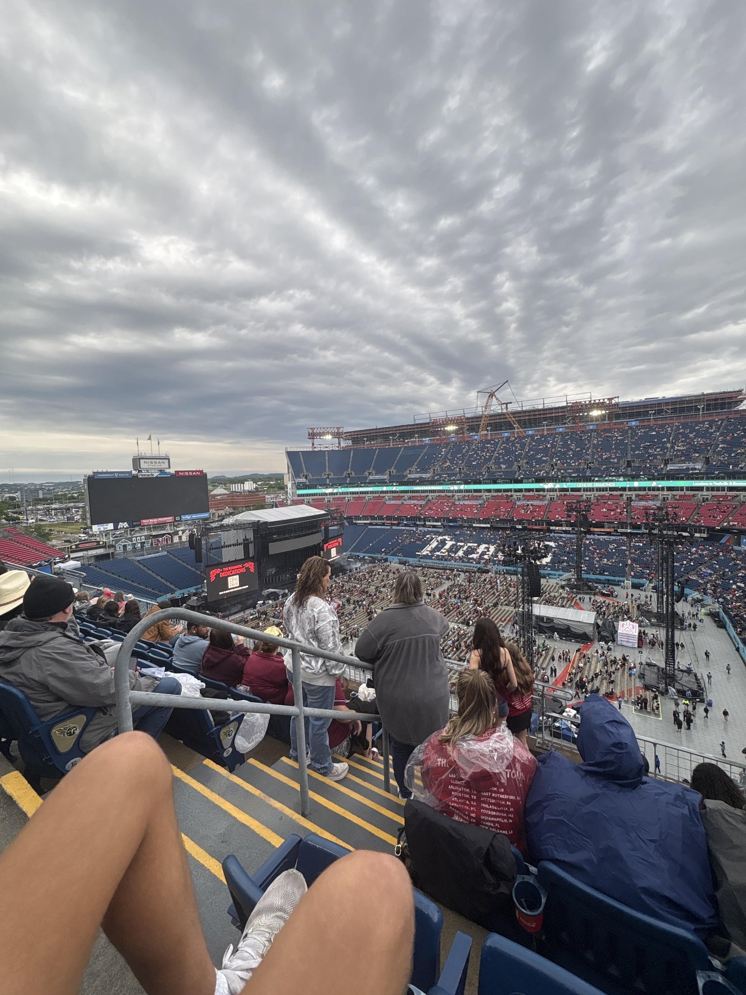 Real Fan View taken from Loge 331 at Nissan Stadium by Katherine M