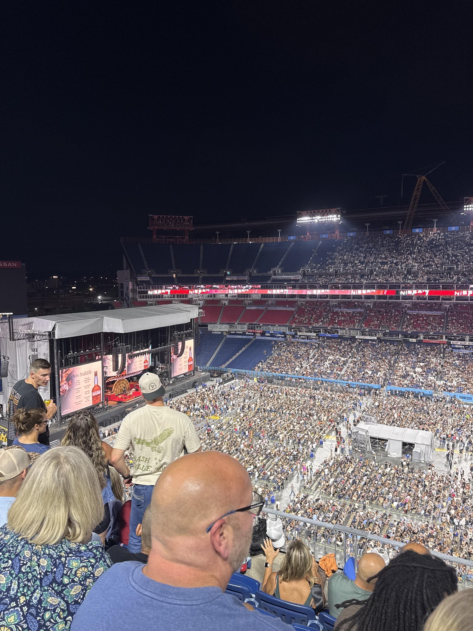 Real Fan View taken from Loge 333 at Nissan Stadium by Karen C