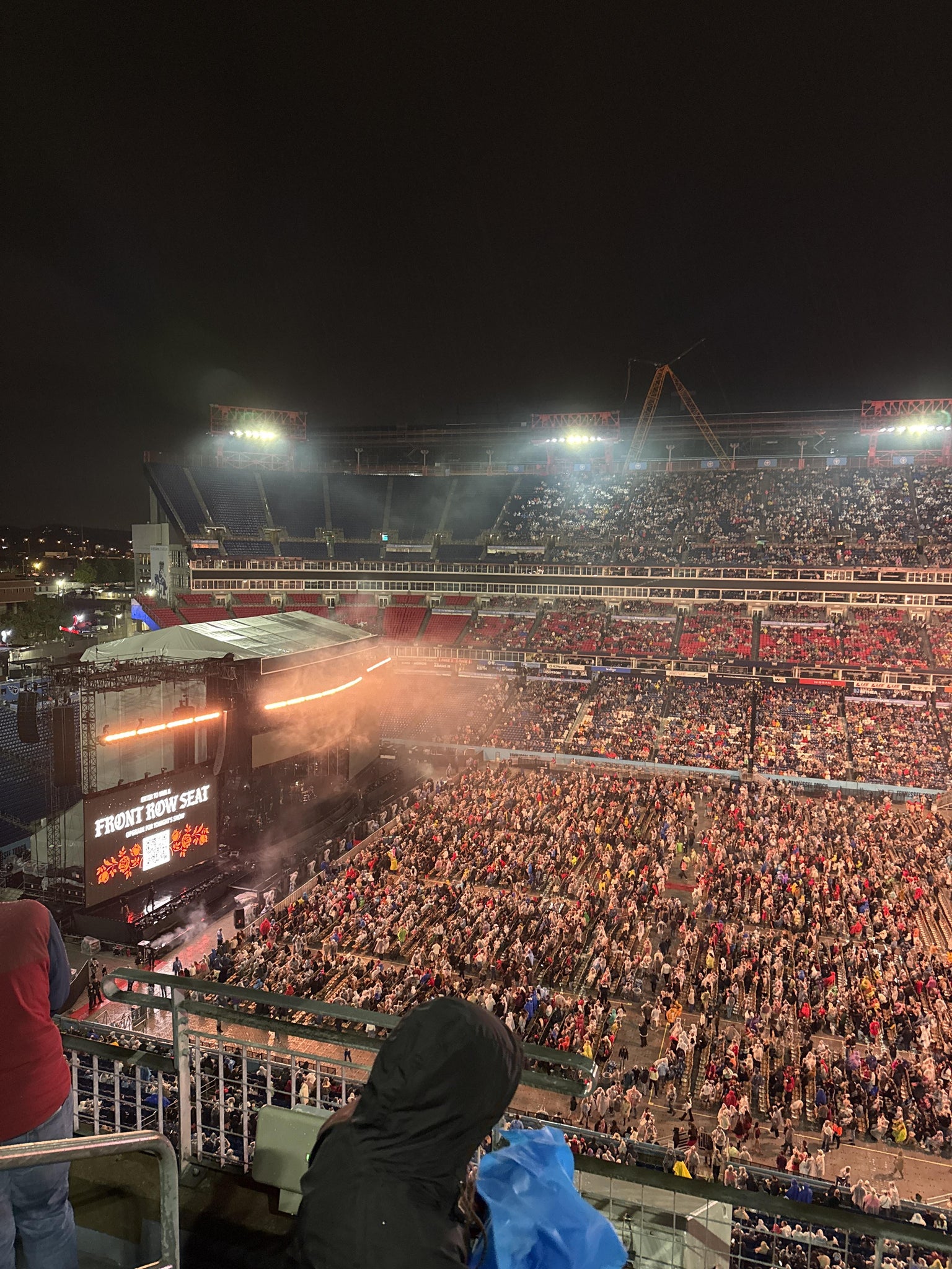 Real Fan View taken from Loge 334 at Nissan Stadium by Samuel O