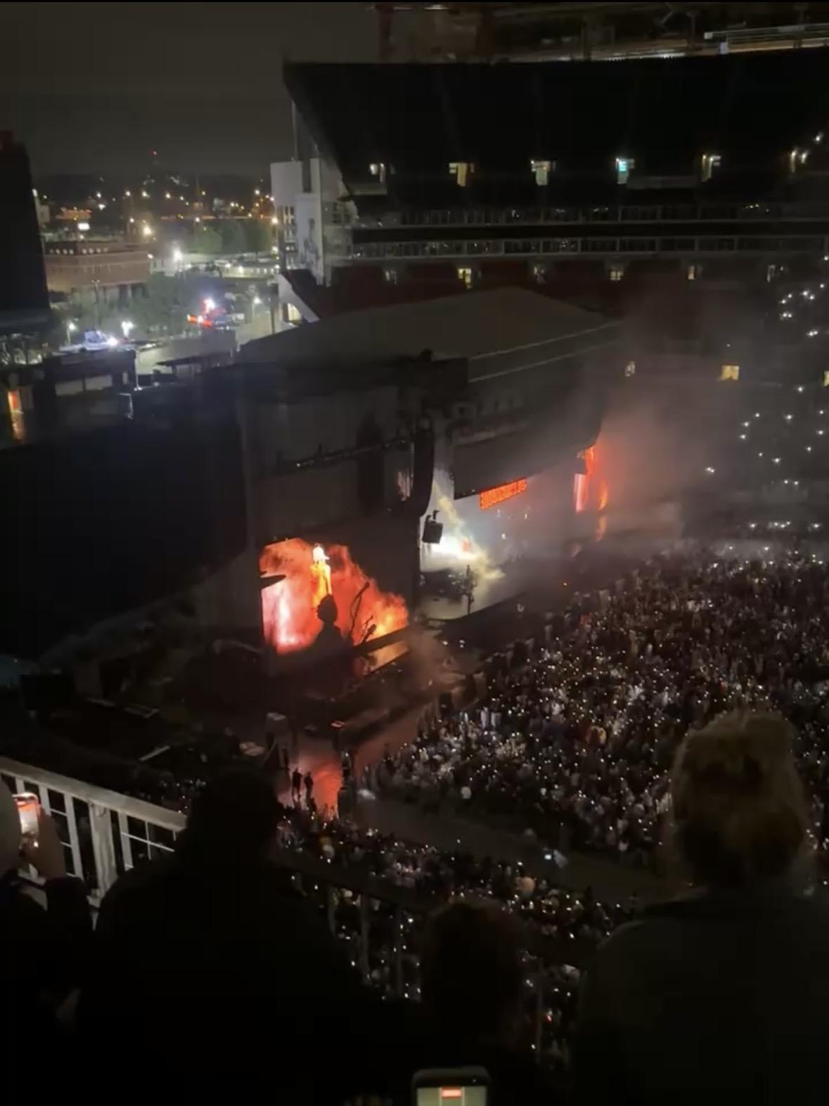 Real Fan View taken from Loge 335 at Nissan Stadium by Carley S