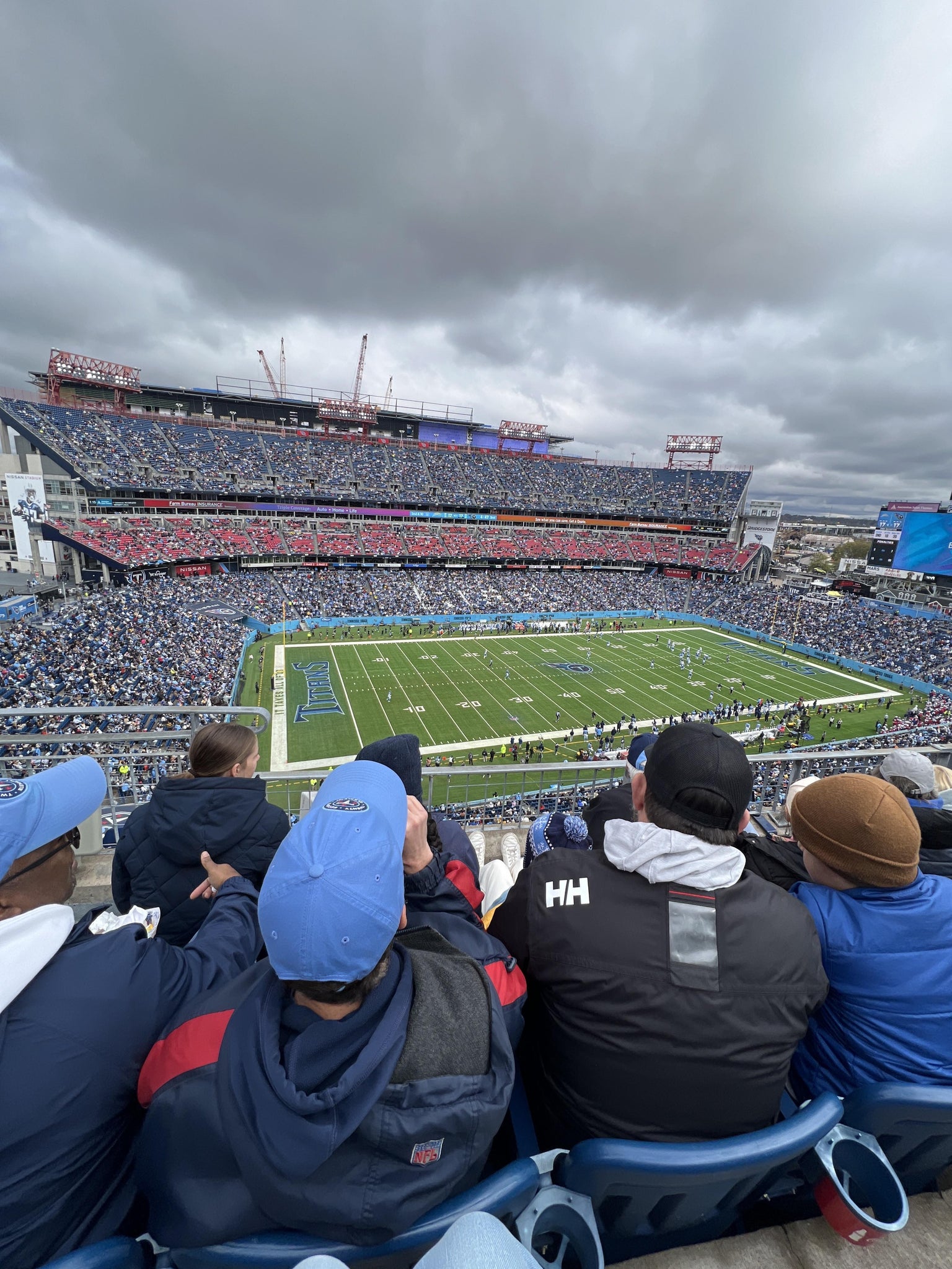 Real Fan View taken from Loge 339 at Nissan Stadium by Rachel C
