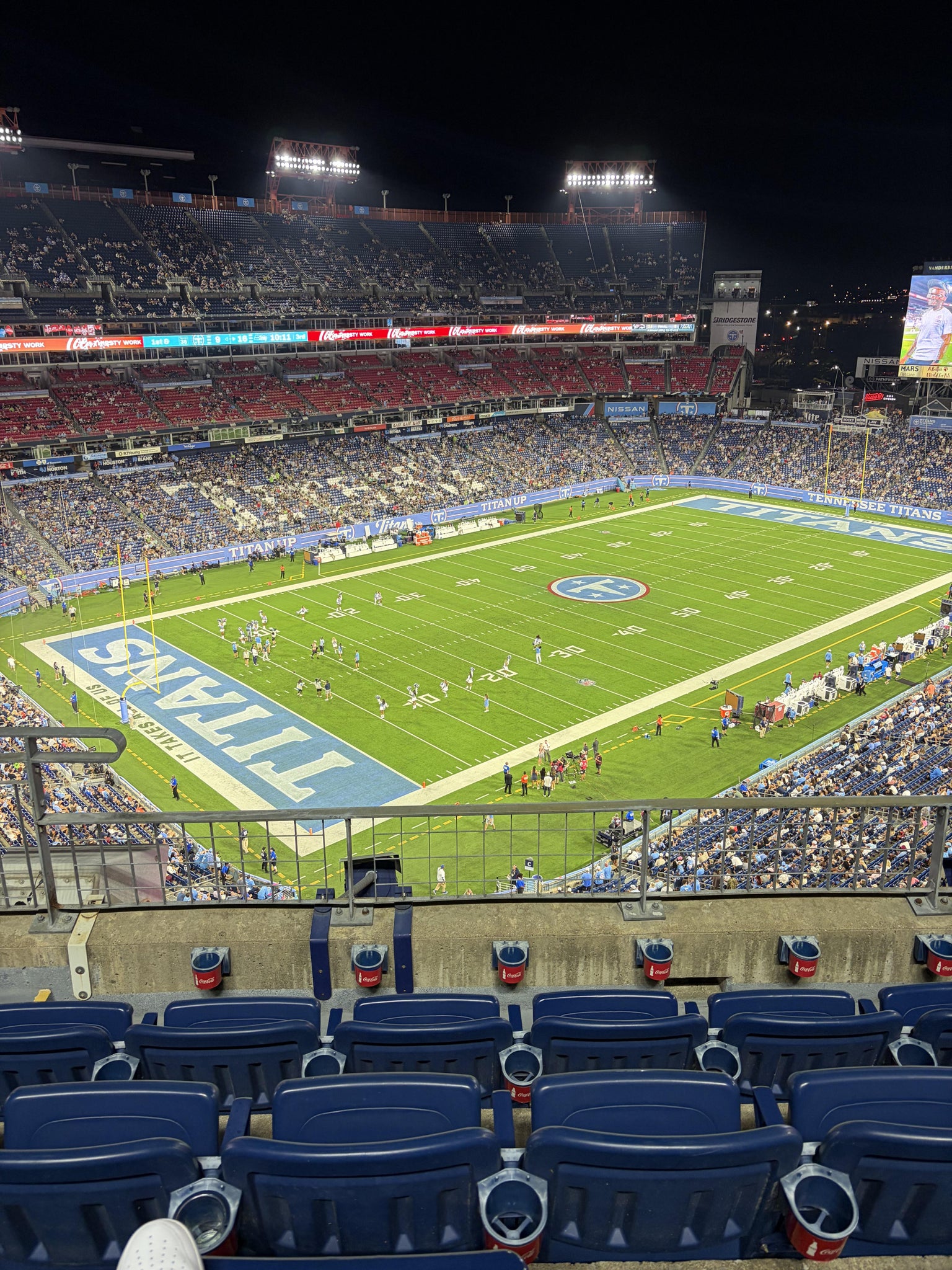 Real Fan View taken from Loge 342 at Nissan Stadium by Antonio M