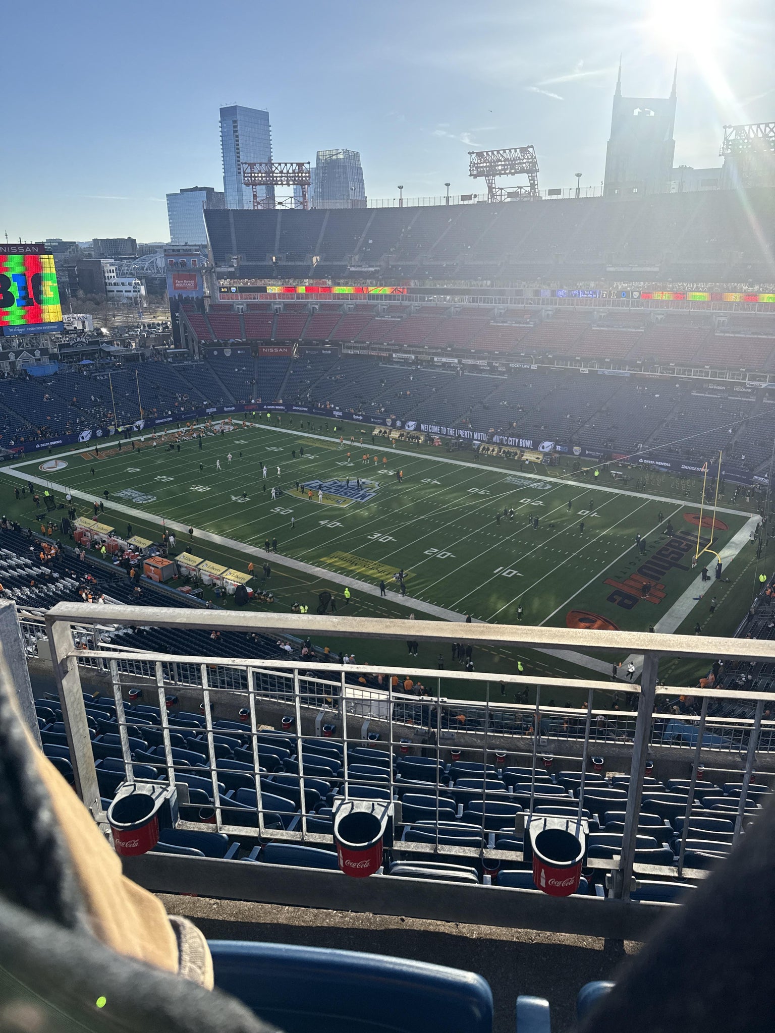 Real Fan View taken from Upper 306 at Nissan Stadium by Wyatt S