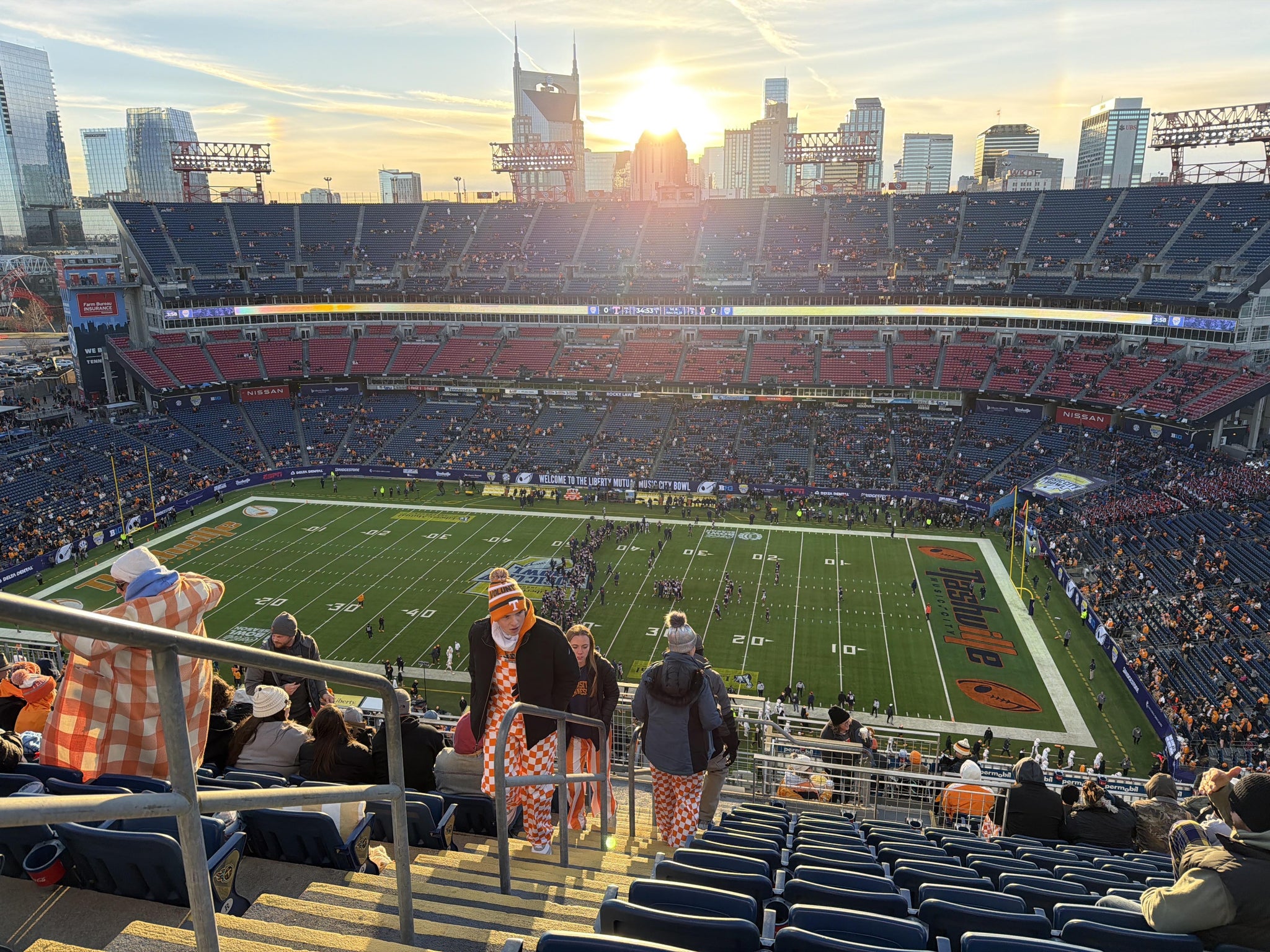 Real Fan View taken from Upper 309 at Nissan Stadium by Harrison C