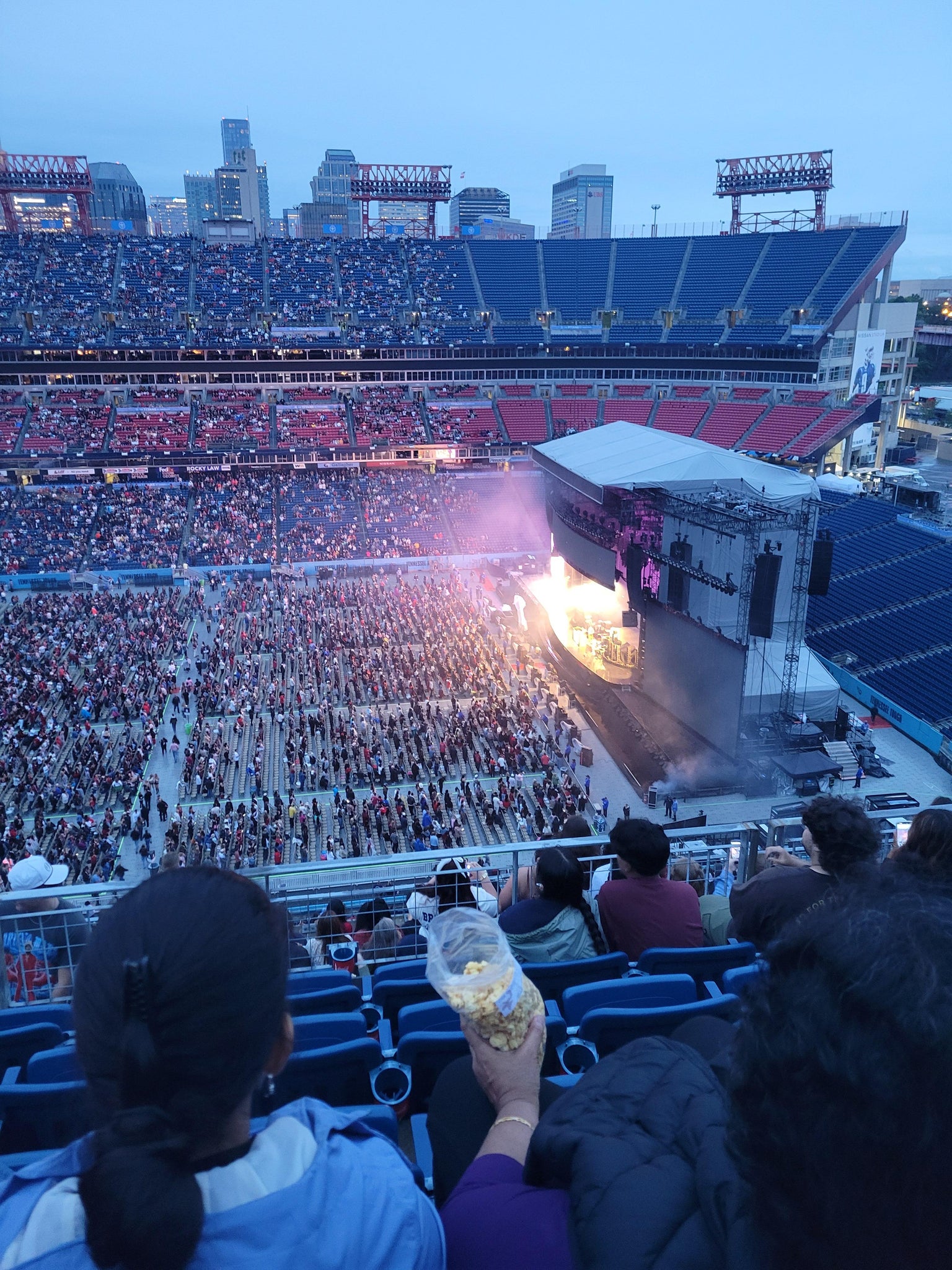 Real Fan View taken from Upper 311 at Nissan Stadium by Jadelyn D