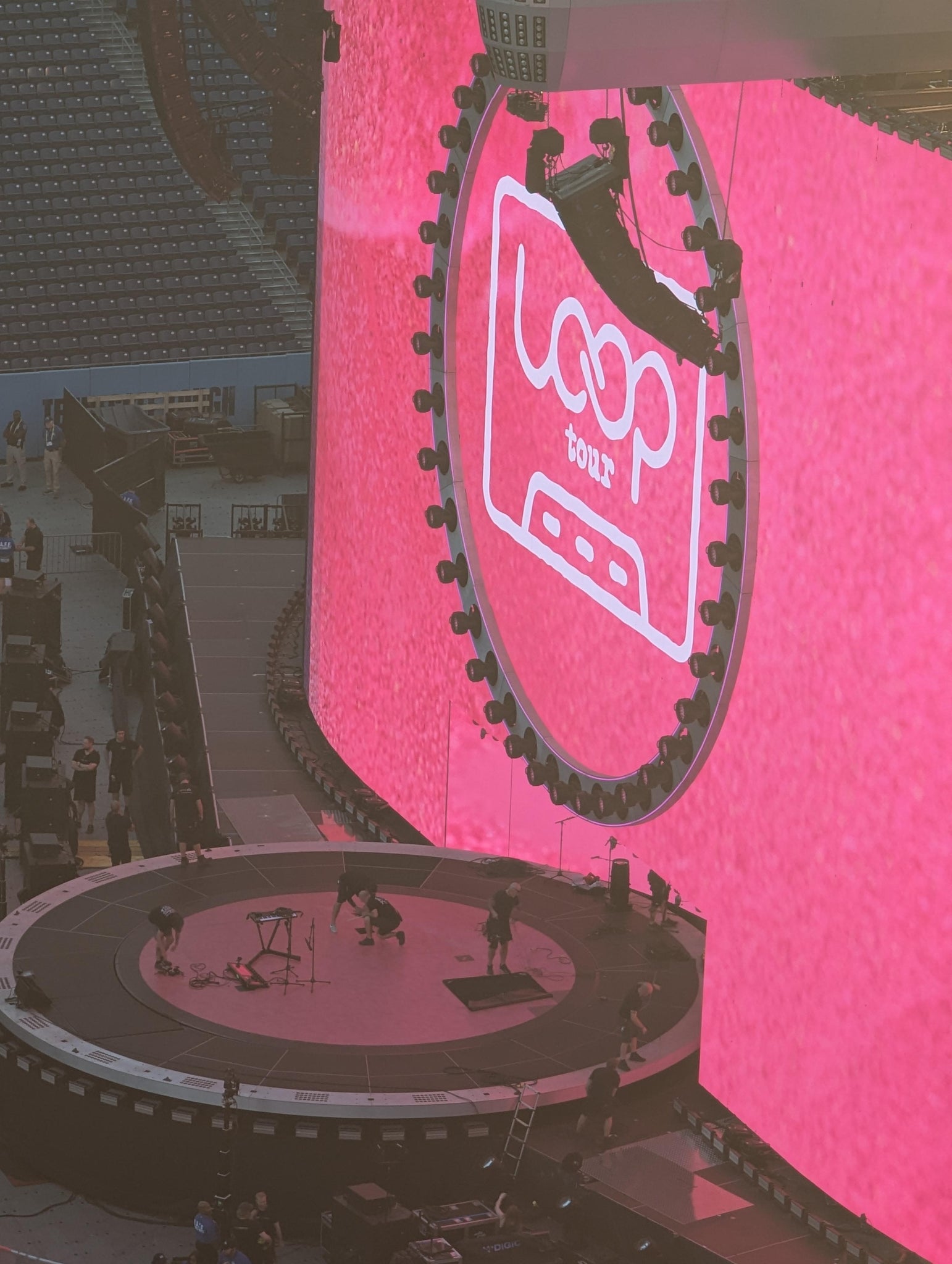 Real Fan View taken from Upper 313 at Nissan Stadium by Karen S