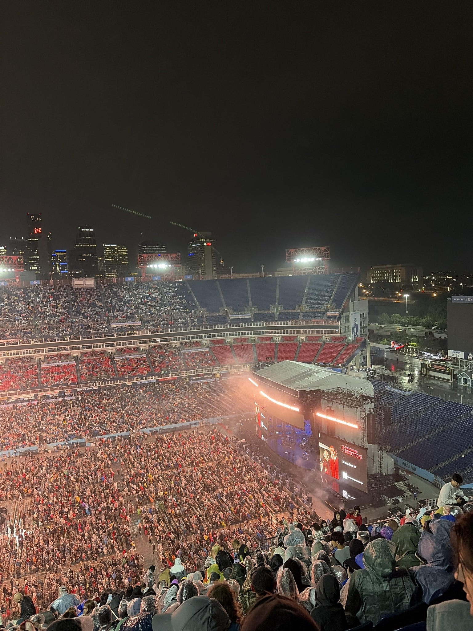 Real Fan View taken from Upper 313 at Nissan Stadium by Lindsey R