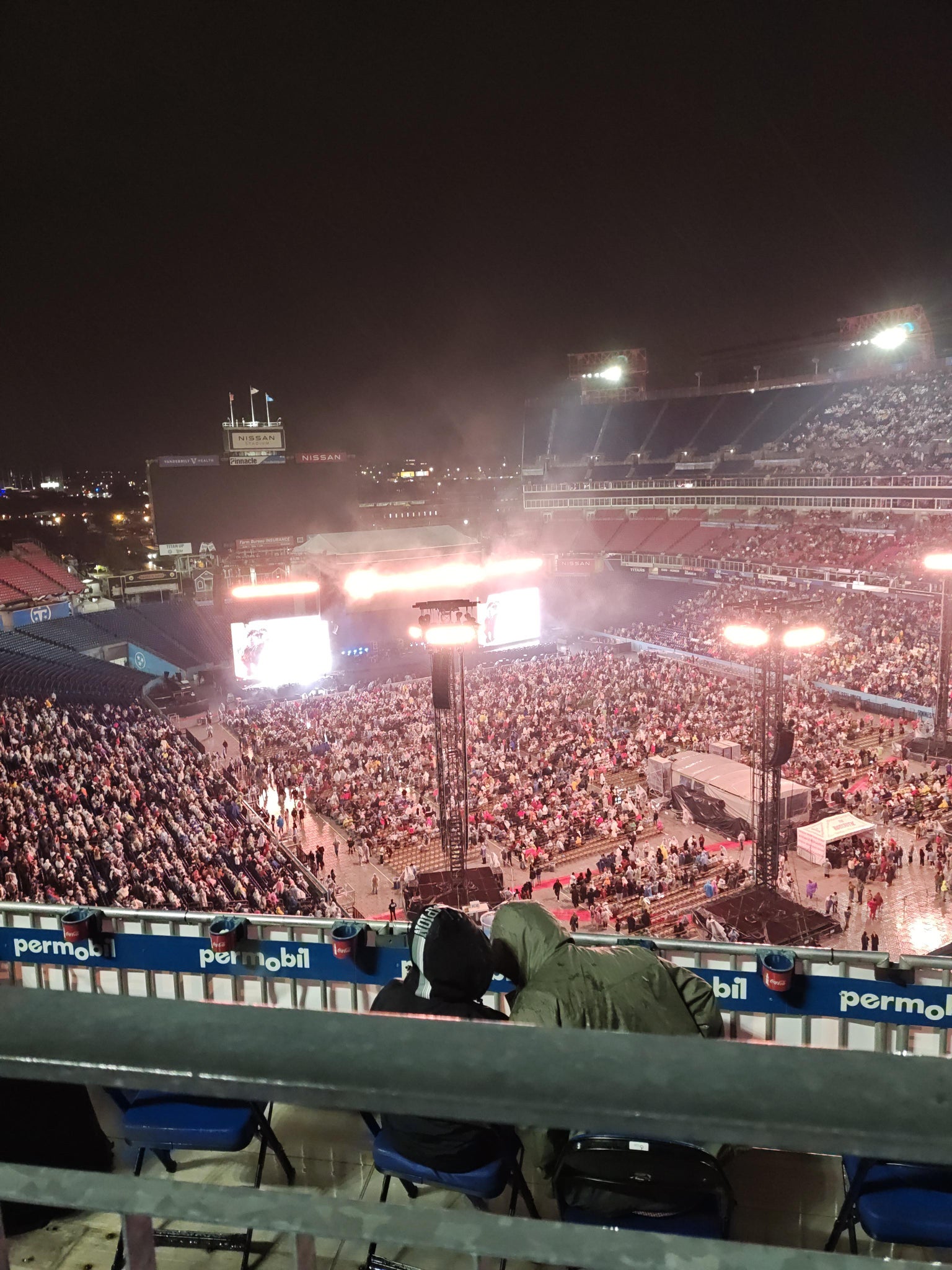 Real Fan View taken from Upper 326 at Nissan Stadium by Katherine H