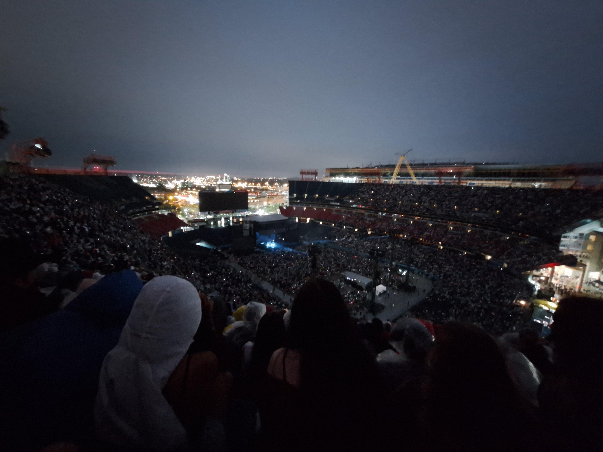 Real Fan View taken from Upper 328 at Nissan Stadium by Victoria W