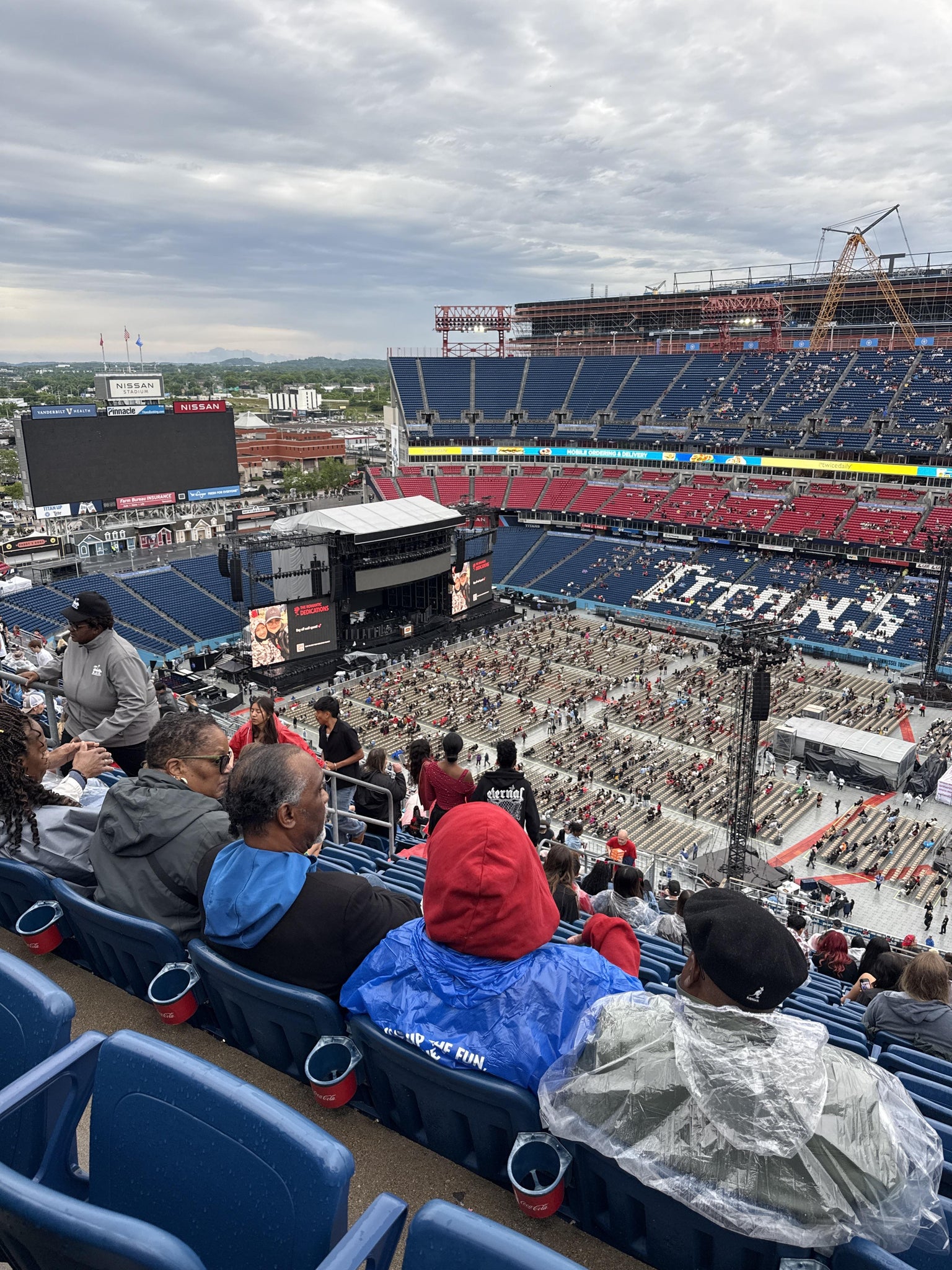 Real Fan View taken from Upper 330 at Nissan Stadium by Karl angelo A