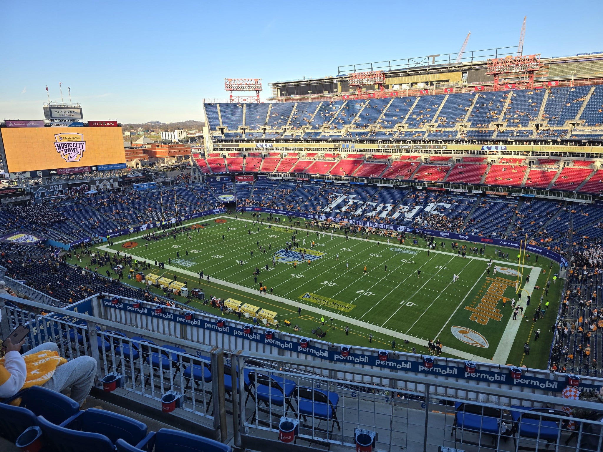 Real Fan View taken from Upper 330 at Nissan Stadium by David A