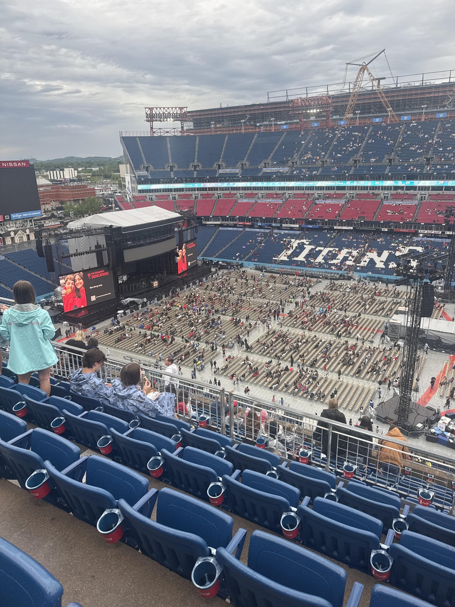 Real Fan View taken from Upper 332 at Nissan Stadium by Caroline M