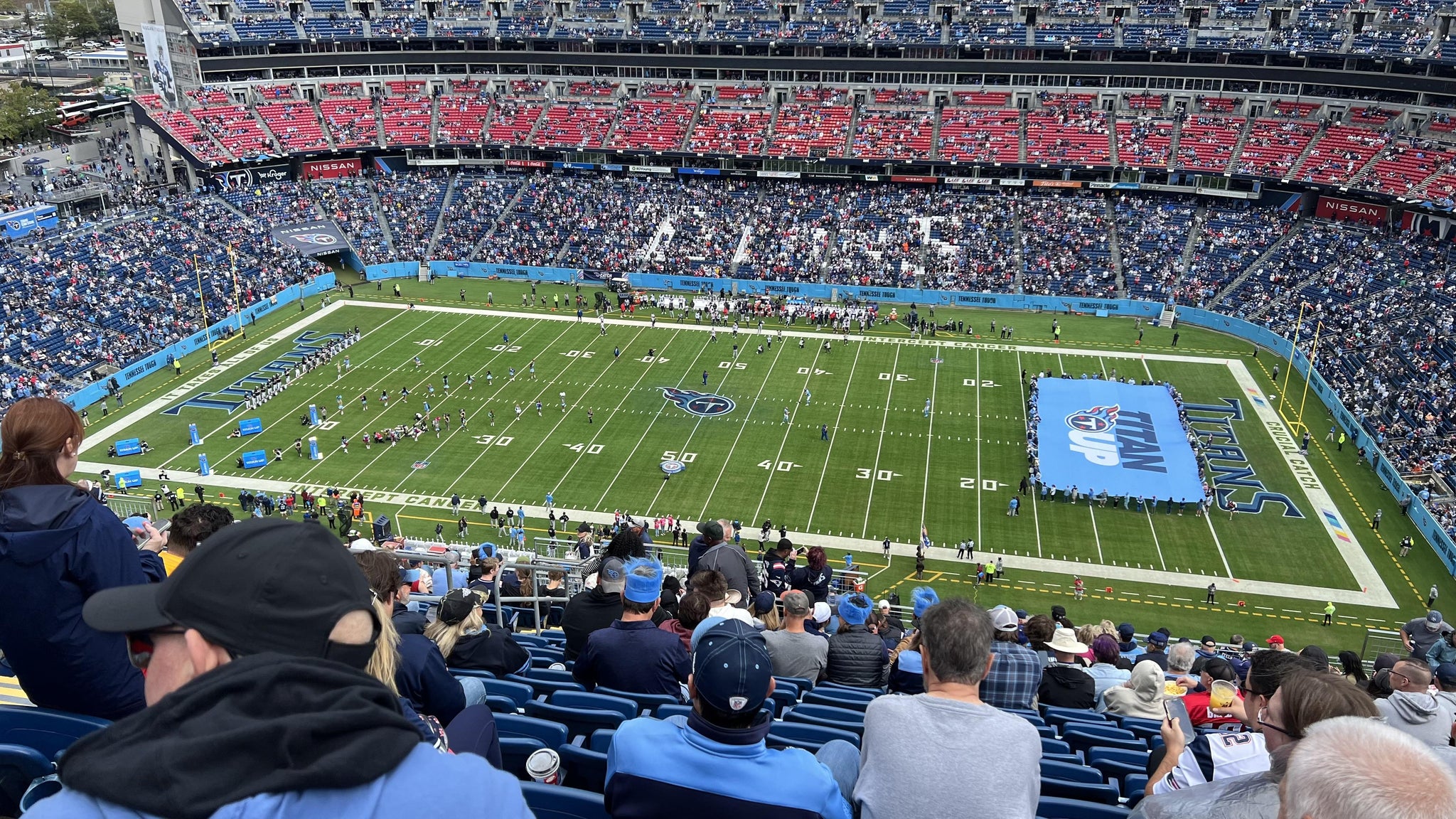 Real Fan View taken from Upper 333 at Nissan Stadium by Marshall M