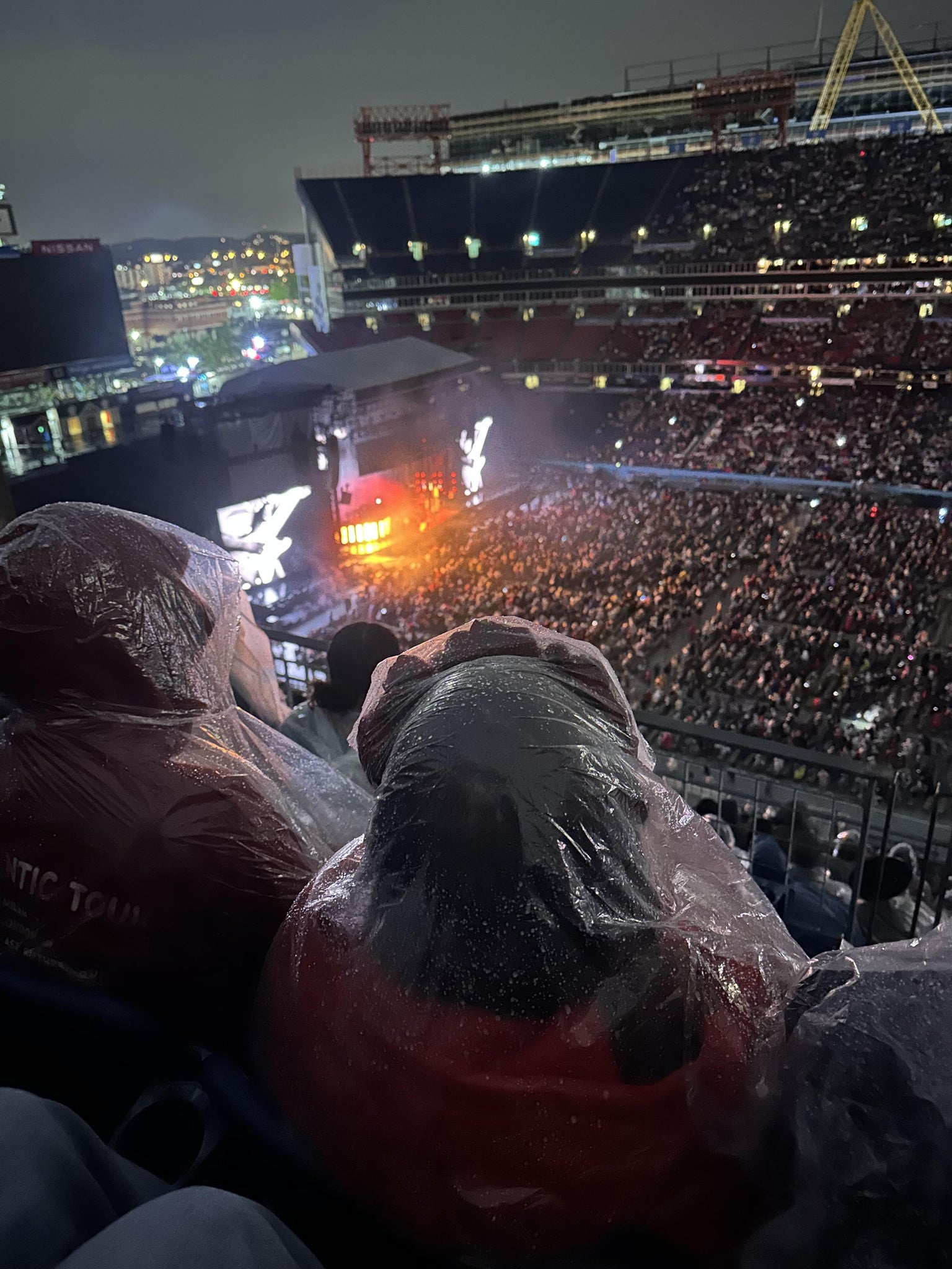 Real Fan View taken from Upper 333 at Nissan Stadium by Jessica P