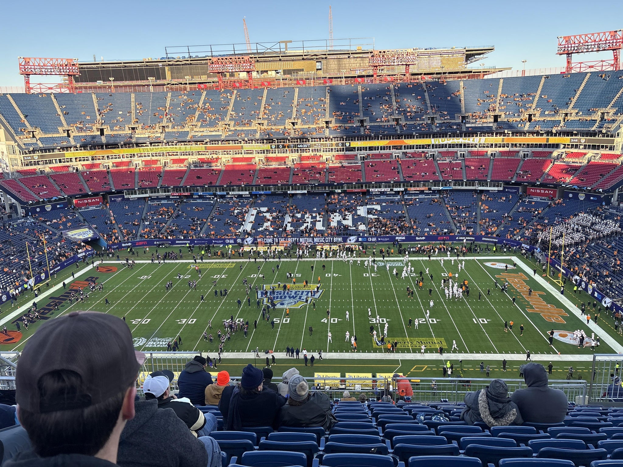 Real Fan View taken from Upper 334 at Nissan Stadium by Ian S