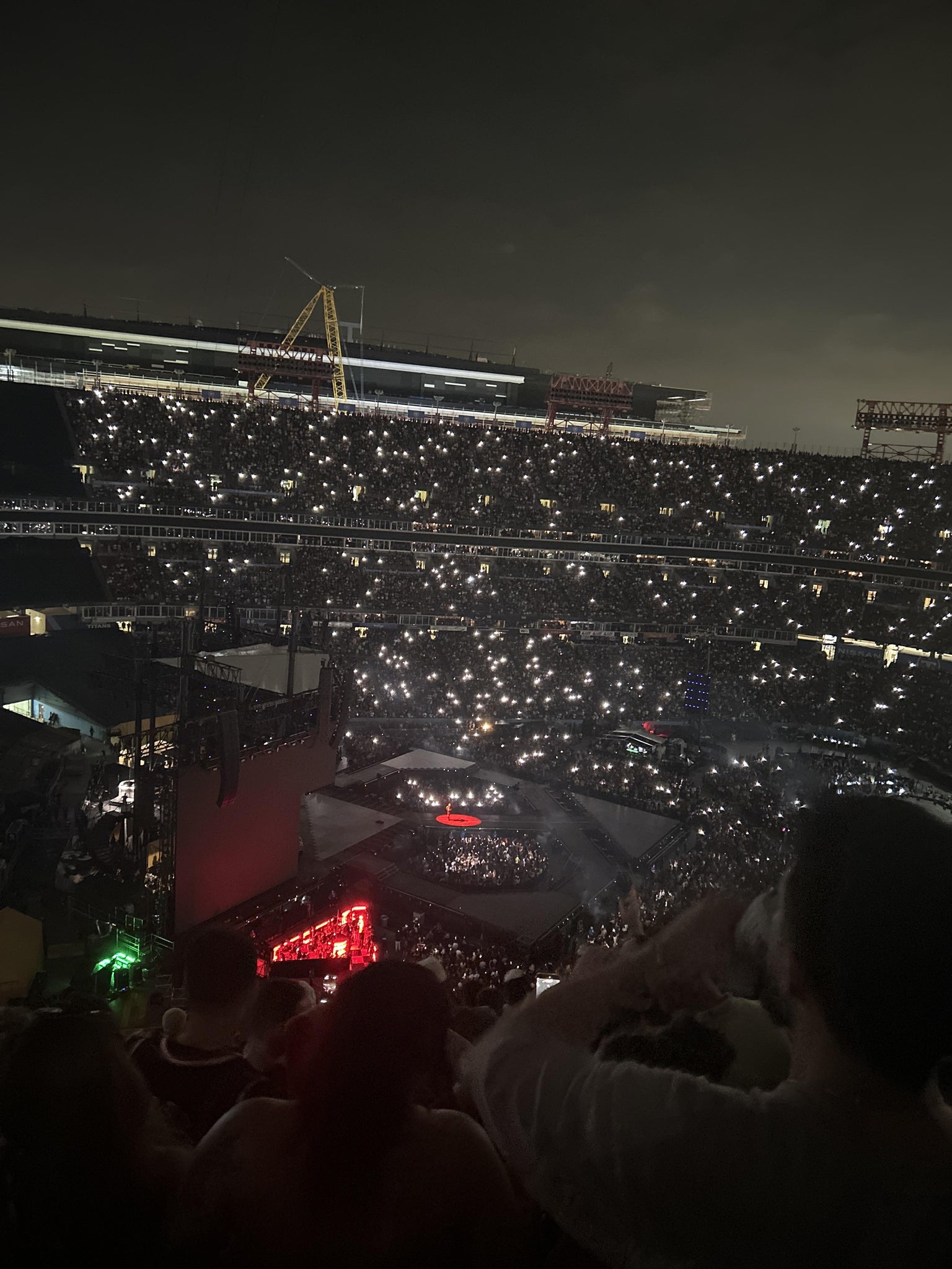 Real Fan View taken from Upper 339 at Nissan Stadium by Trudy-ann A