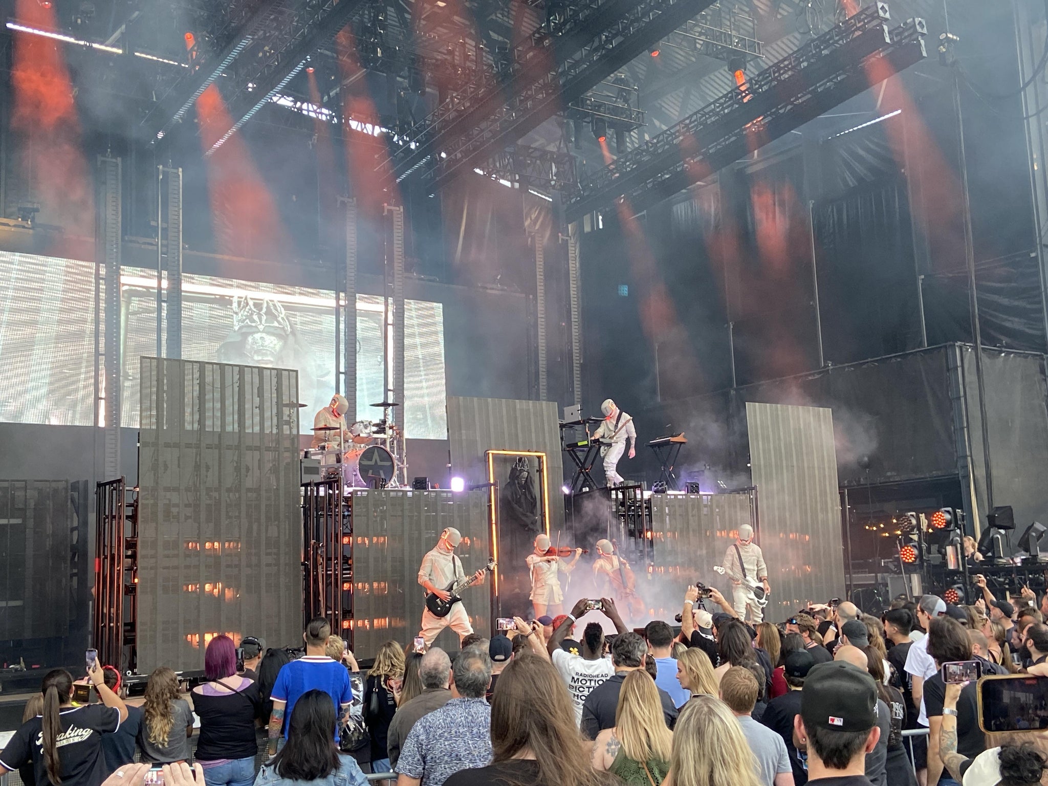 Real Fan View taken from Orchestra C at Northwell Health at Jones Beach Theater by Daniel M