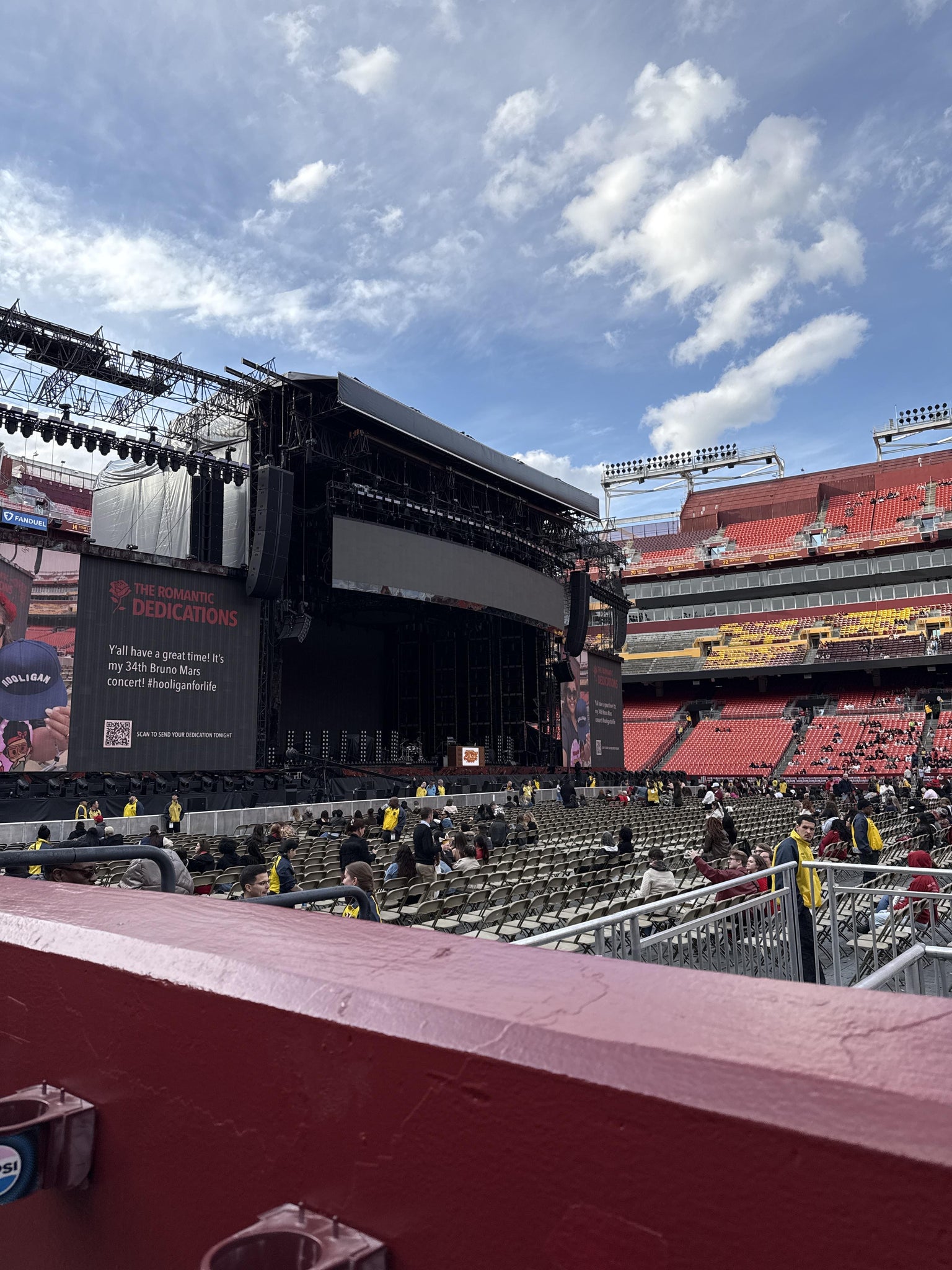 Real Fan View taken from Section 101 at Northwest Stadium by Alexandria H