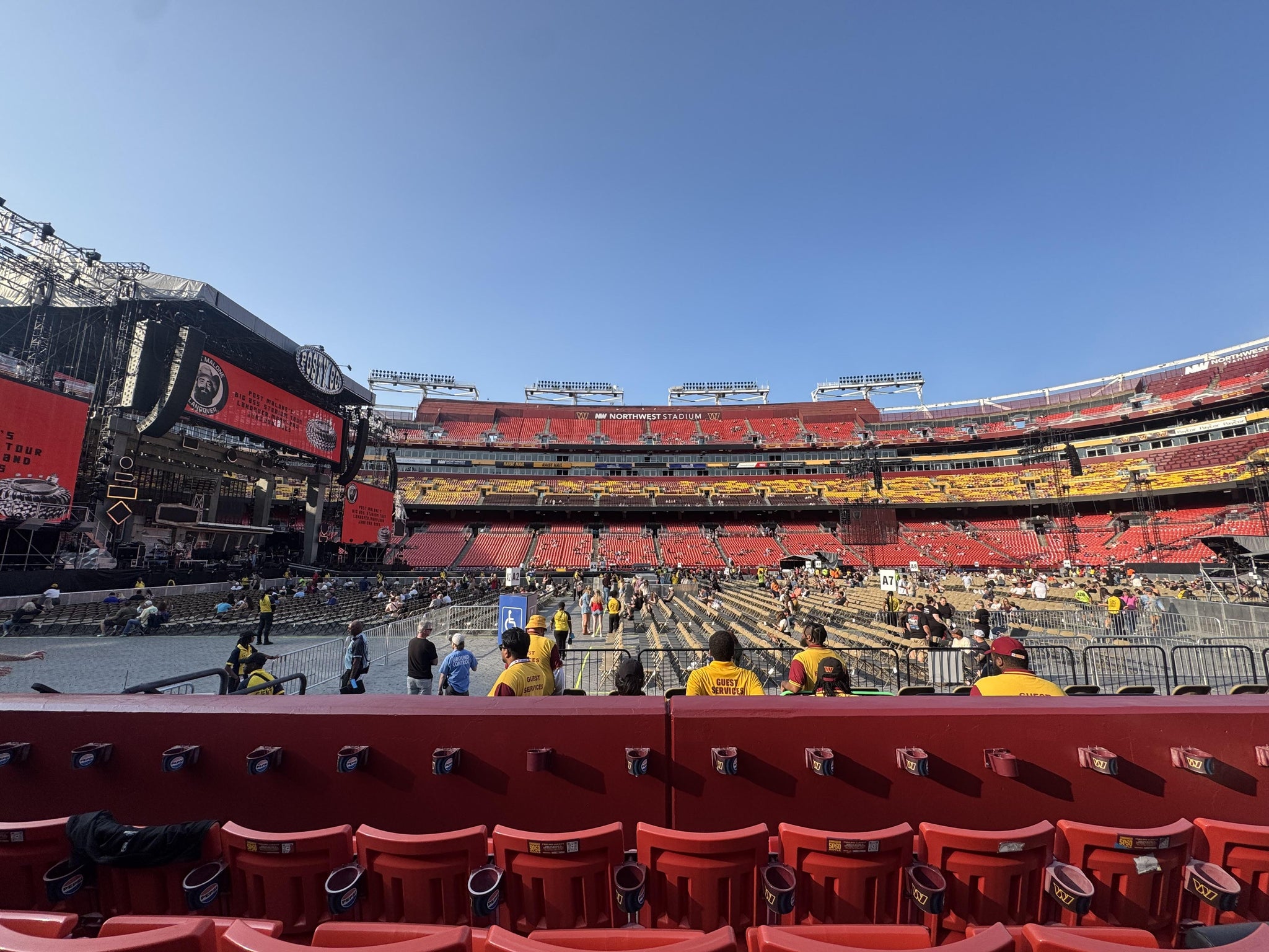 Real Fan View taken from Section 101 at Northwest Stadium by Nicholas K