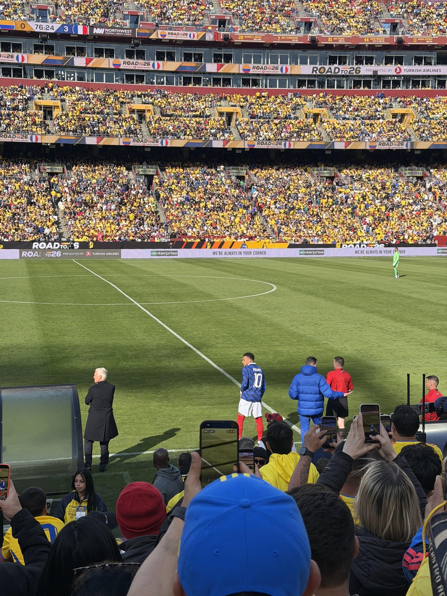 Real Fan View taken from Section 101 at Northwest Stadium by Diego A