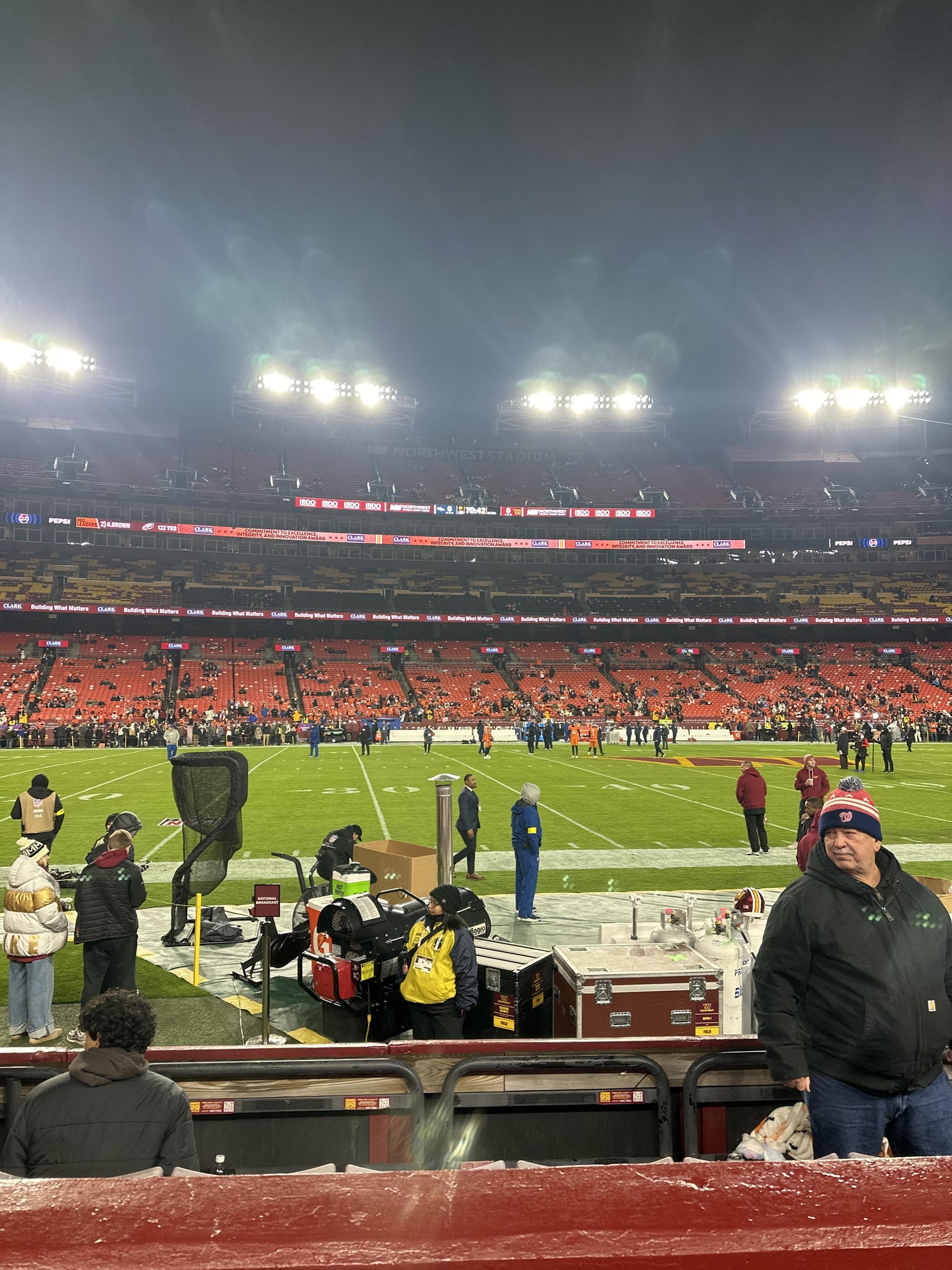 Real Fan View taken from Section 102 at Northwest Stadium by Landon C