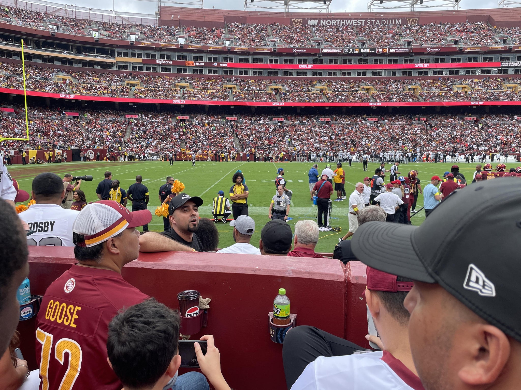 Real Fan View taken from Section 103 at Northwest Stadium by Abram S